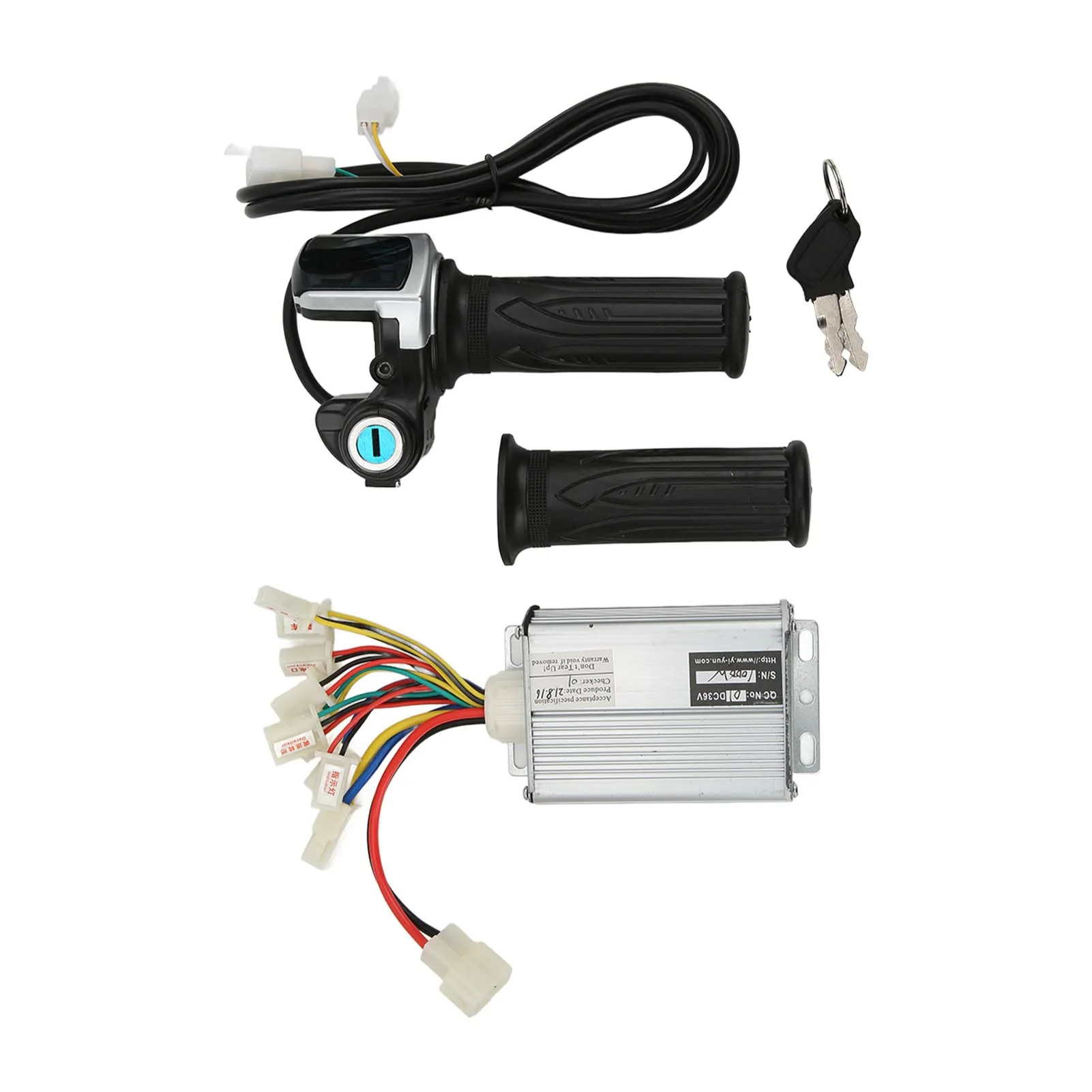 36V 1000W Brushed Speed Controller for Mini Bikes with Locking Throttle Grip and Battery Display Compatible with EVO Electric Tricycle - Image 4