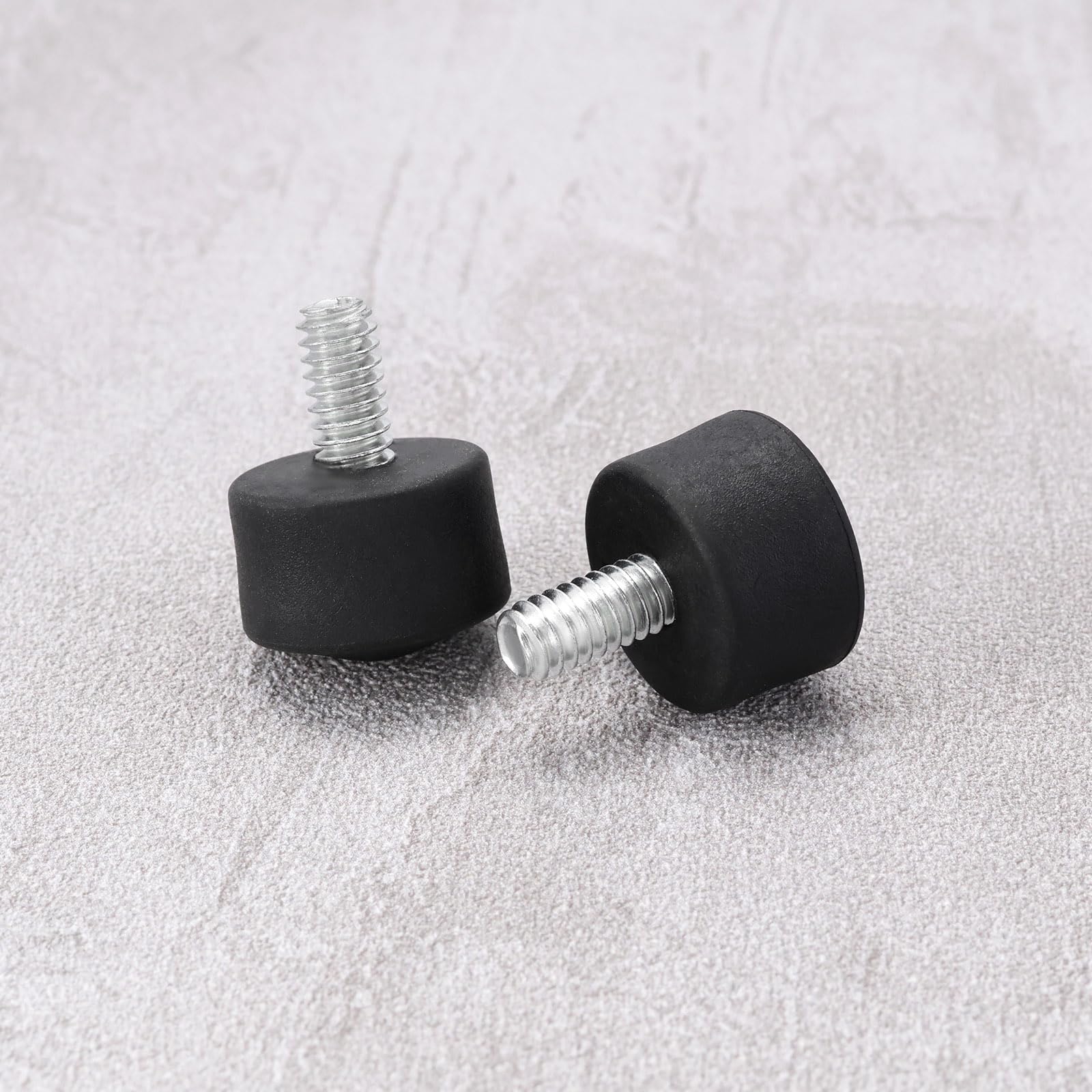 3PCS Anti-Slip Rubber Tripod Foot Spikes Compatible with 1/4 Inch Thread Size Monopod Camera Rubber Legs Feet Replacement Parts Black - Image 5