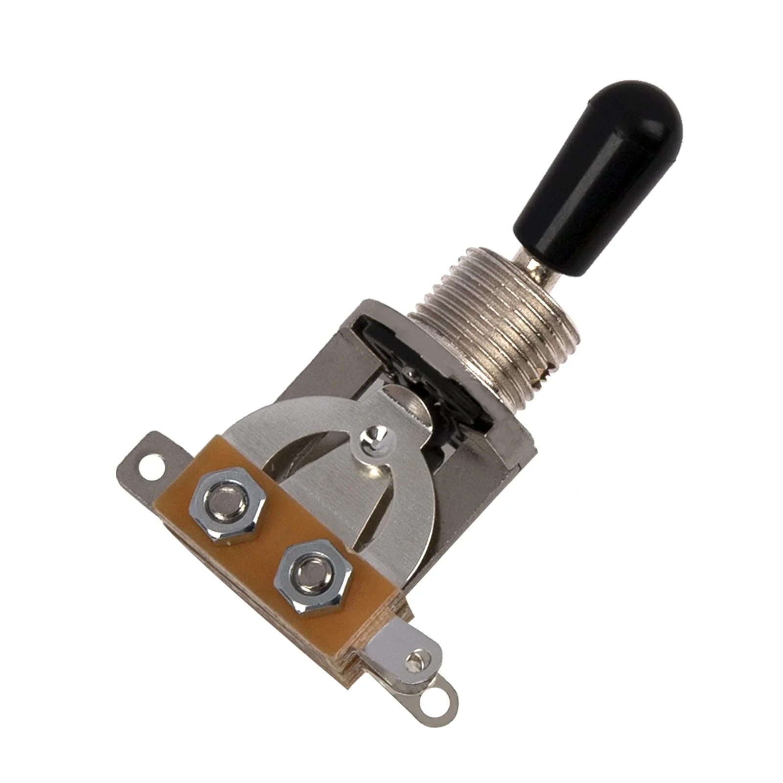 3Pcs Yootones 3 Way Short Straight Guitar Toggle Switch Pickup Selector Compatible with SG Epiphone Les Paul Electric Guitar (Silver) Silver - Image 5