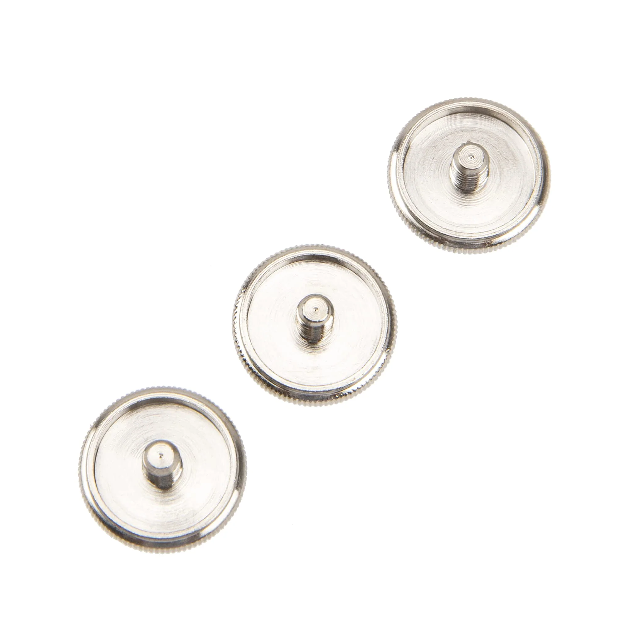 3Pcs Yootones Trumpet Valve Finger Buttons Musical Instruments Accessories Compatible with Trumpet Finger Button Musical Instruments Replacement Parts (White) White - Image 2