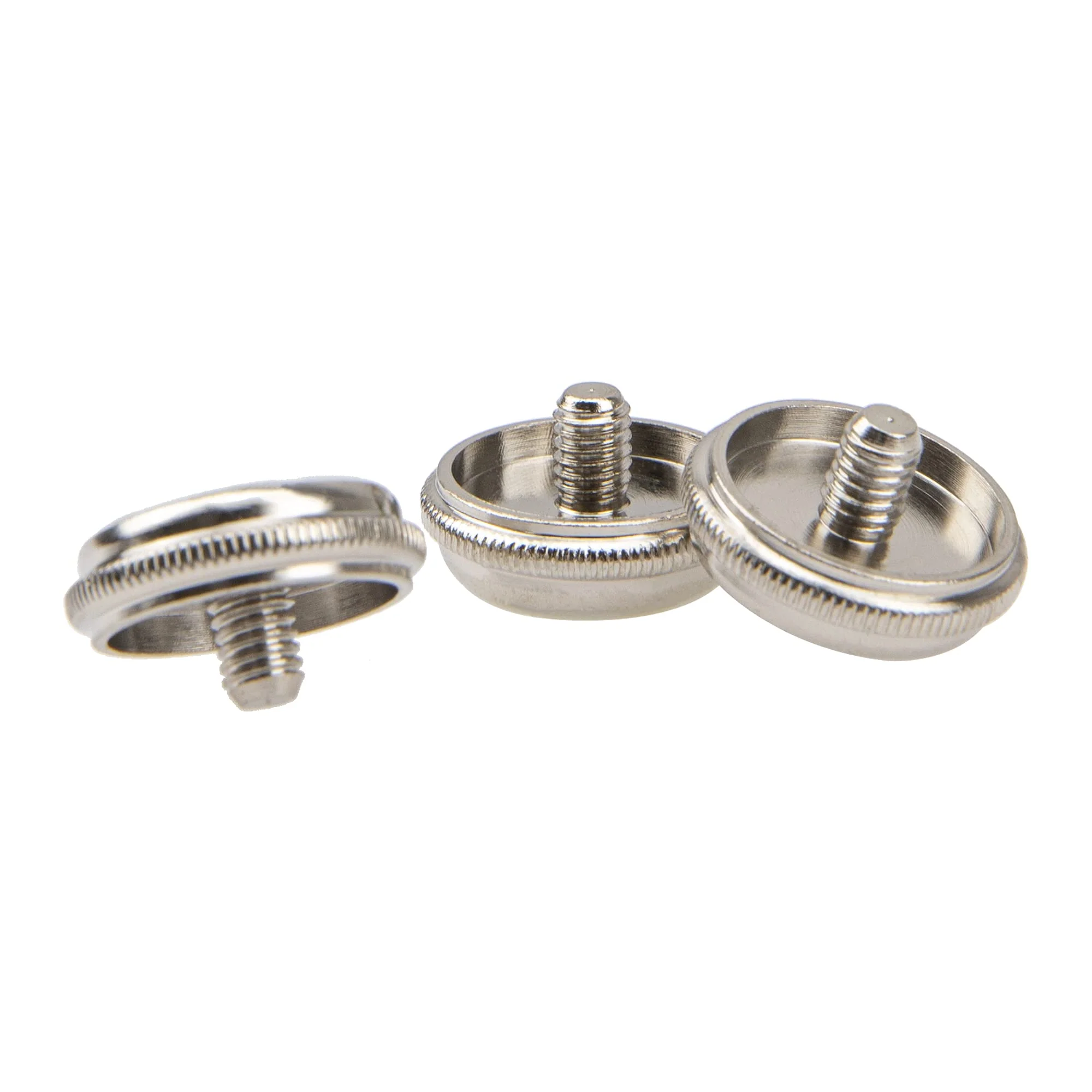 3Pcs Yootones Trumpet Valve Finger Buttons Musical Instruments Accessories Compatible with Trumpet Finger Button Musical Instruments Replacement Parts (White) White - Image 3