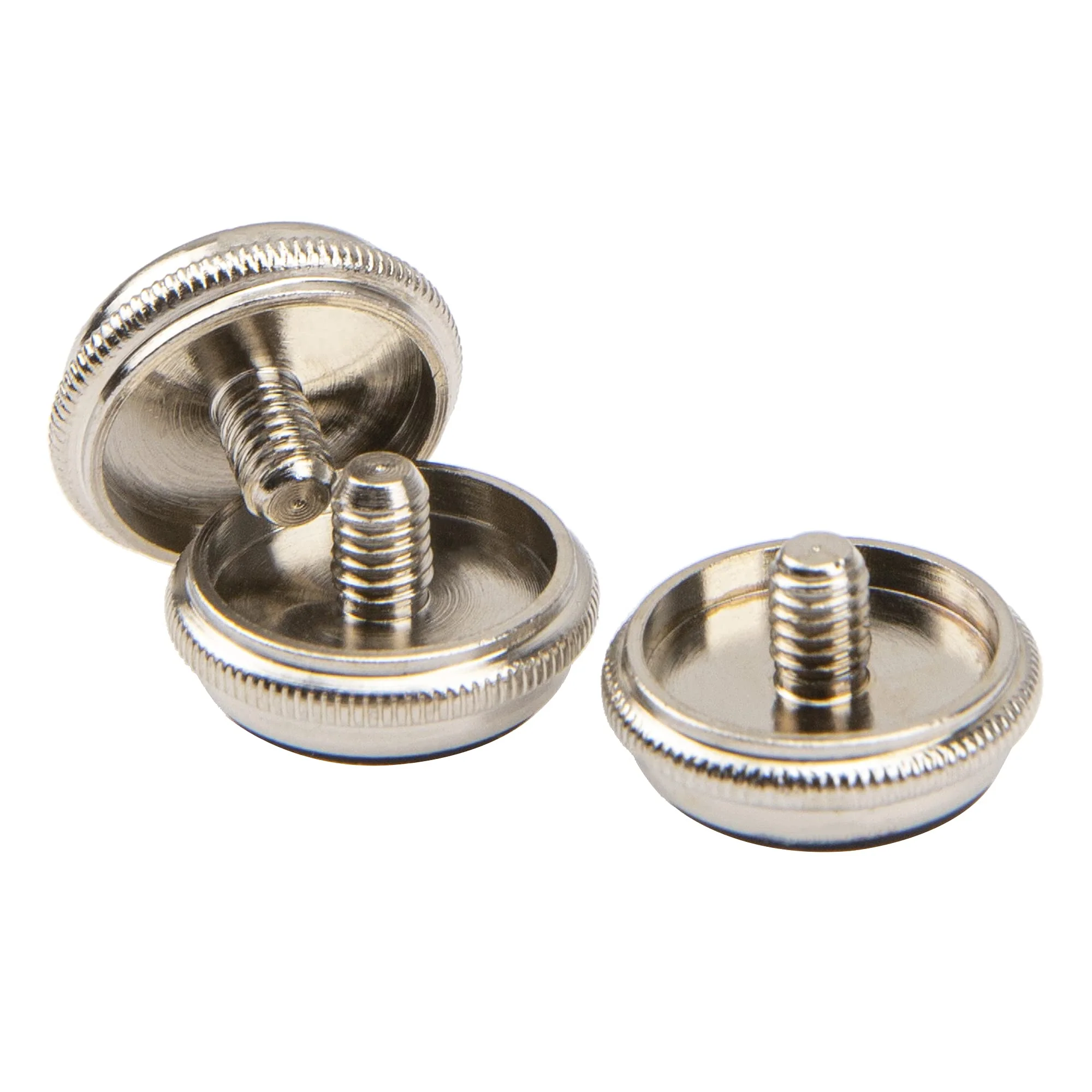 3Pcs Yootones Trumpet Valve Finger Buttons Musical Instruments Accessories Compatible with Trumpet Finger Button Musical Instruments Replacement Parts (White) White - Image 4