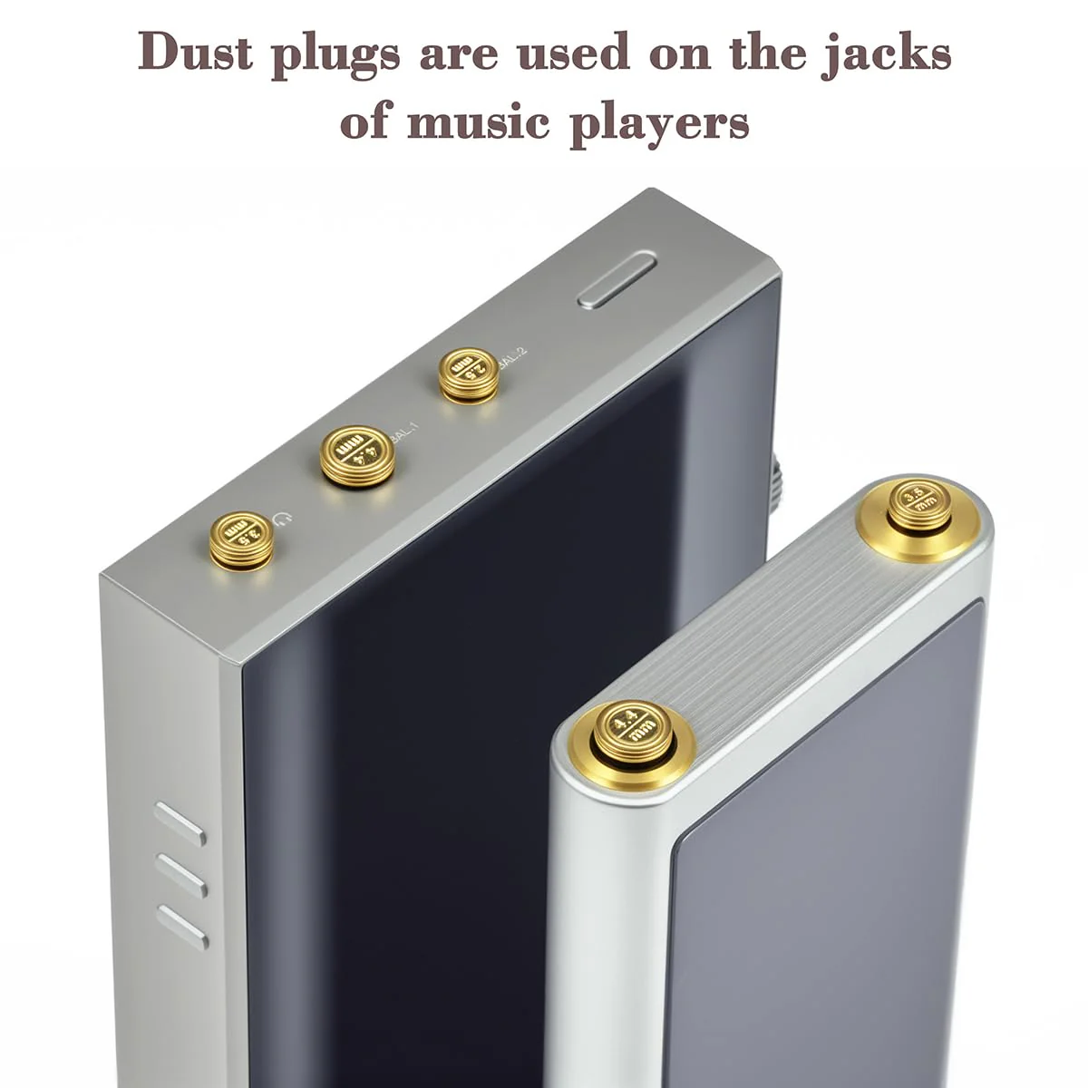 4.4mm 3.5mm Audio Jack Dust Plugs, Dual Silicone Ring Sealing Design, Compatible with MP3 MP4 Players Featuring 3.5mm/4.4mm Ports, DAC Amplifier, Power Amplifier, and Adapter (3.5mm+4.4mm Dust Plugs) 3.5mm+4.4mm Dust Plug - Image 6