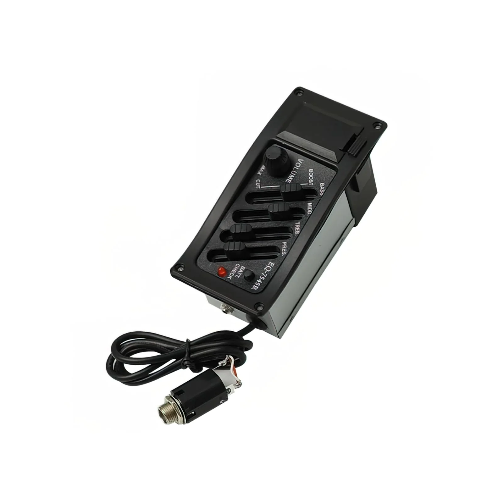 4 Band EQ Equalizer Guitar Preamp Piezo Pickup Tuner Acoustic Guitar Preamp Amplifier Equalizer Tuner (4 Band) 4 Band - Image 5