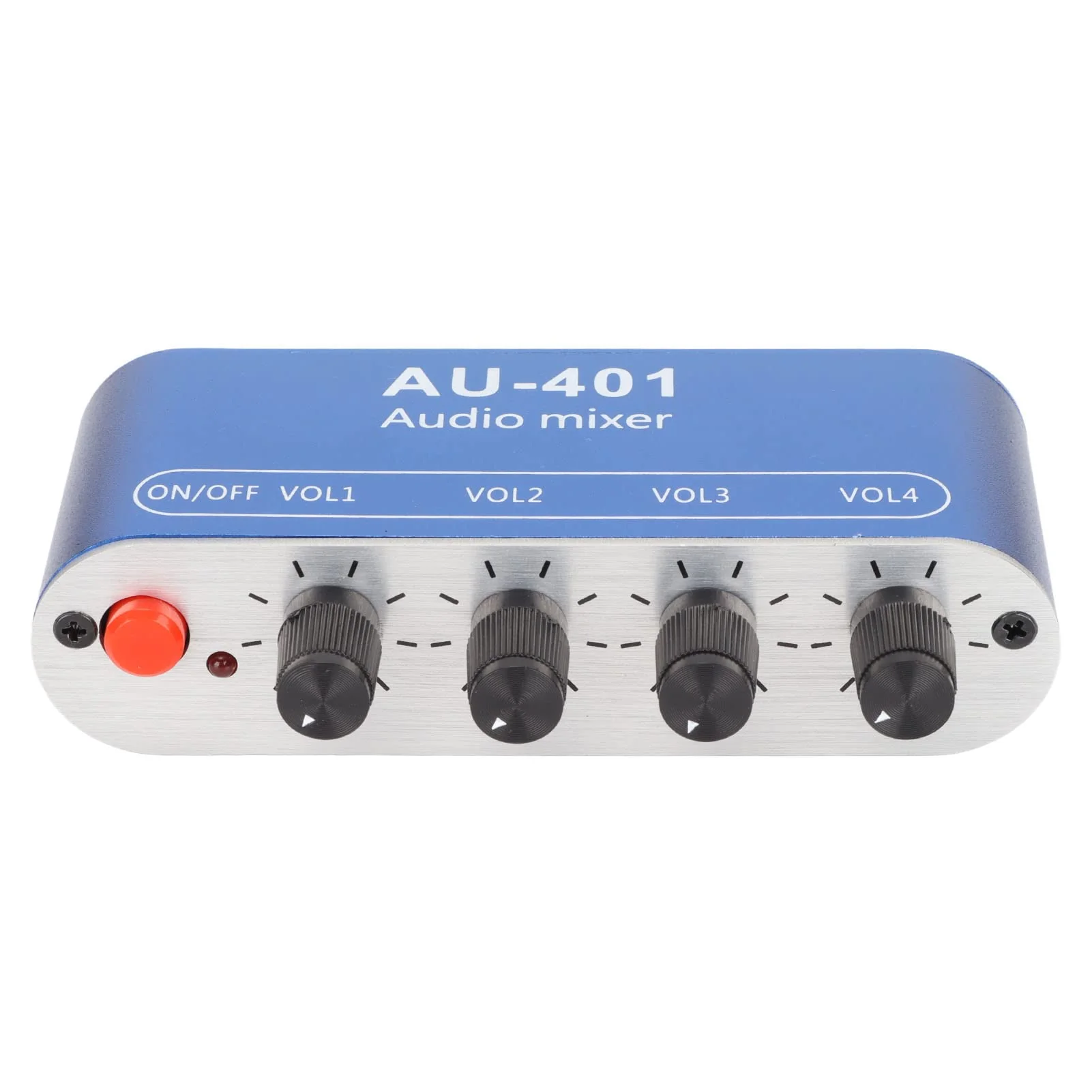 4 in 1 Out Mixer Stereo Switcher, Volume Adjustment Sound Mixer Selector, Mini DIY Headphones Amplifier, for PC Laptop Headphone Mobile Phone - Image 2