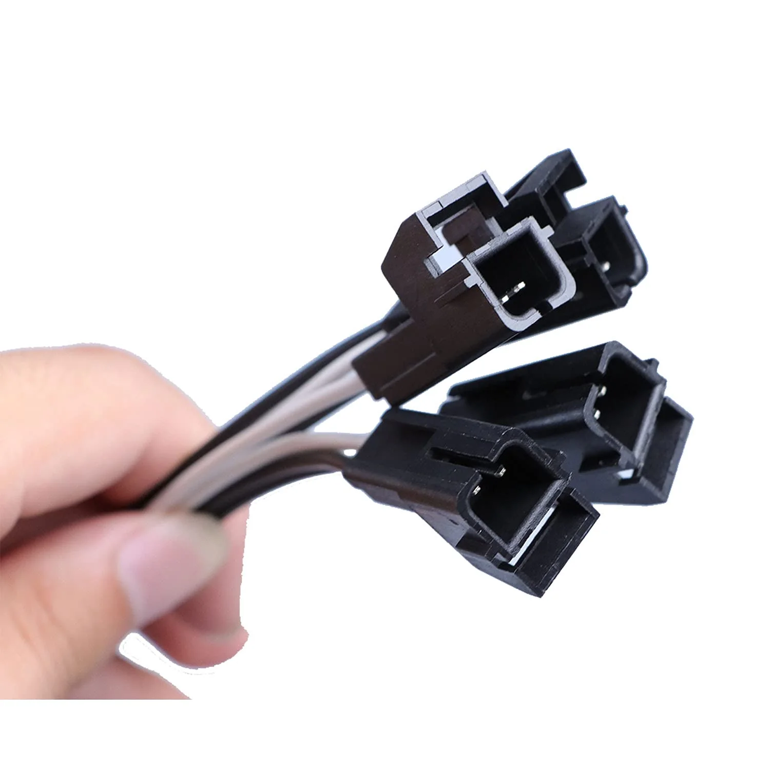 4 Pack Speaker Harness Replacement for GM Motors Buick Cadillac Chevy Oldsmobile Front Rear Door Speaker Wiring Harness Adapter 72-4568 - Door Speaker Replacement (72-4568) - Image 5