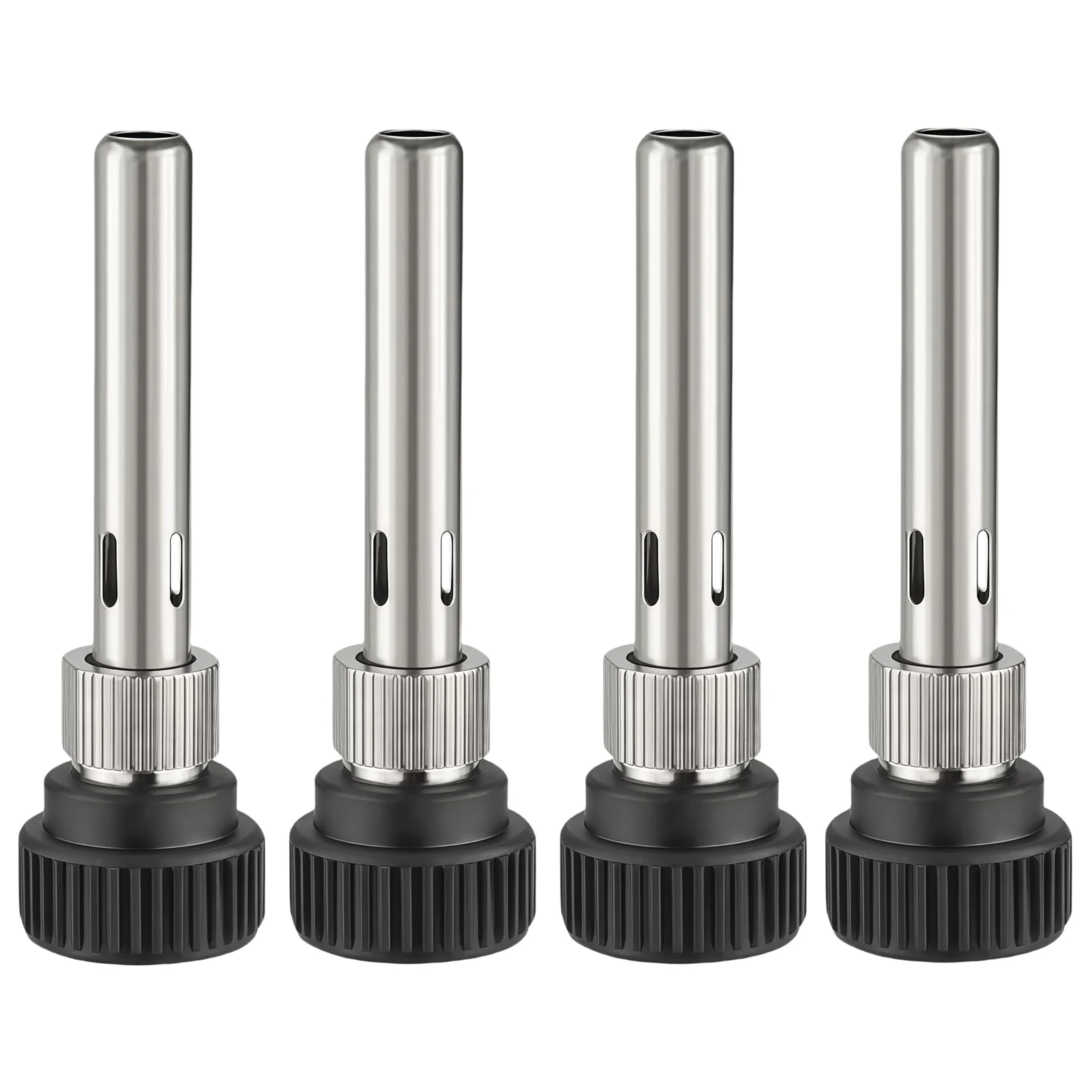 4 Pieces Immersion Sleeve 1/2 Inch Thread, Stainless Steel Protection Tube for Temperature Sensors, 67 mm Length, 6 mm Inner Diameter, 8 mm Outer Diameter Thermowell for Sensors in Solar, Water