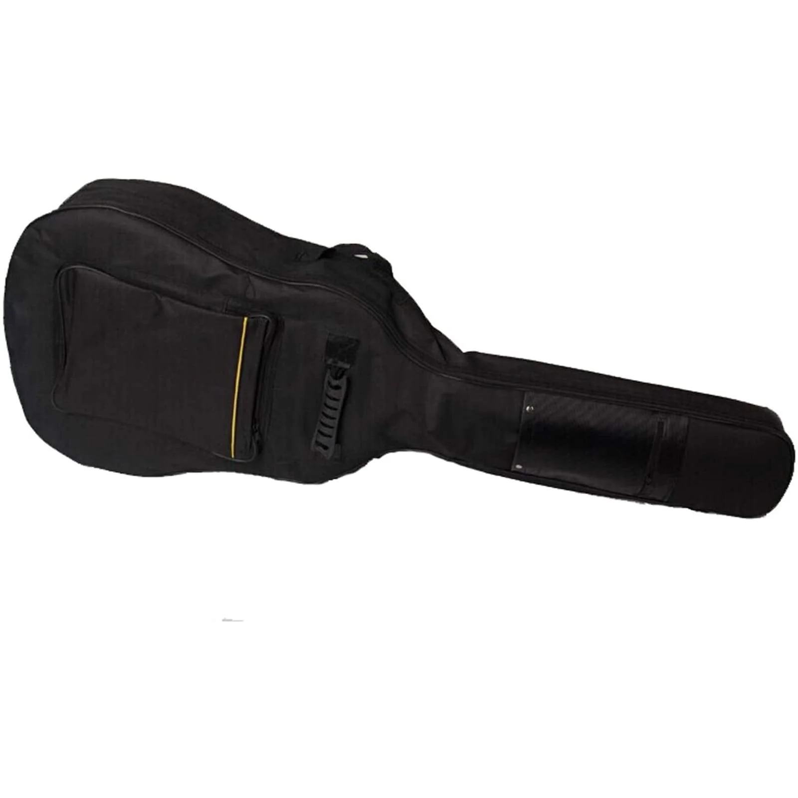 41 Inches Guitar Bag Dual Adjustable Shoulder Strap Acoustic Guitar Gig Bag, Guitar Case Waterproof Oxford Cloth 0.3 Inch Thicken Sponge Pad, Black - Image 2