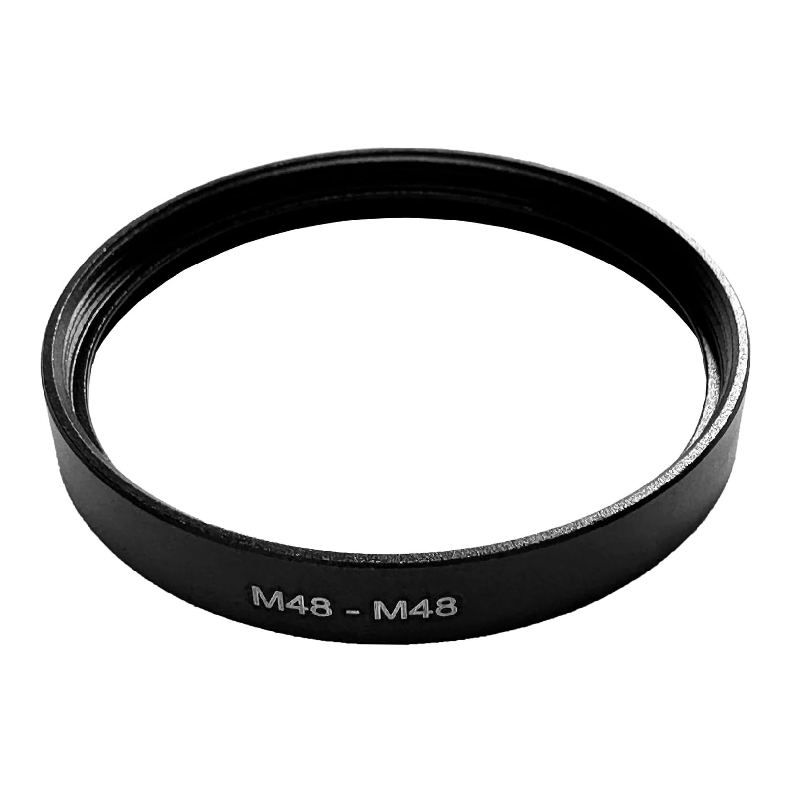 48-48mm 0.75mm Thread Pitch Female to Female Double Dual Inner Thread M48 and M48 mm Lens Ring Adapter