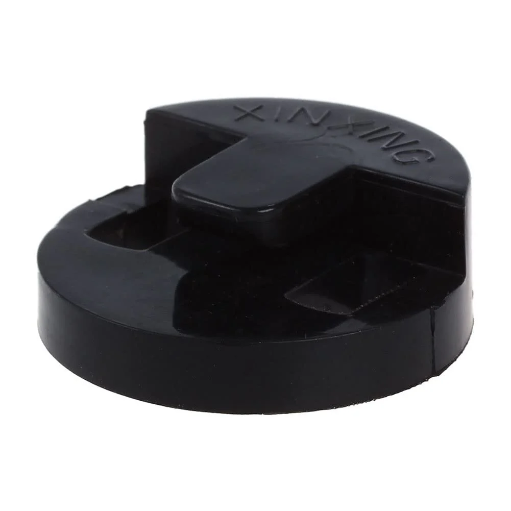 4Pack Rubber Cello Practice Mute Round Tourte Style Mute for Cello Practice Silencer, Black - Image 2