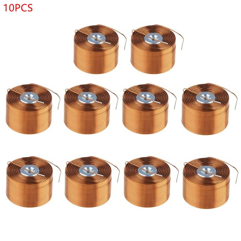 5/10pcs Copper Solenoid Coil DIY Coil High Quality Copper Coil Electromagnetic Induction Experiment Coil 19x12mm (Pack of 10) - Image 2