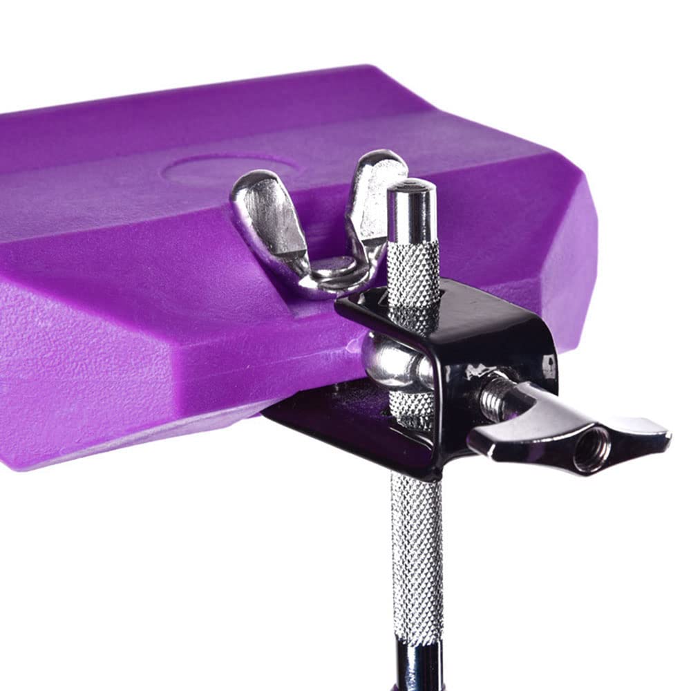 5“ Jam Block Musical Percussion Instrument Plastic Latin Drum Instrument (Purple) Purple - Image 4