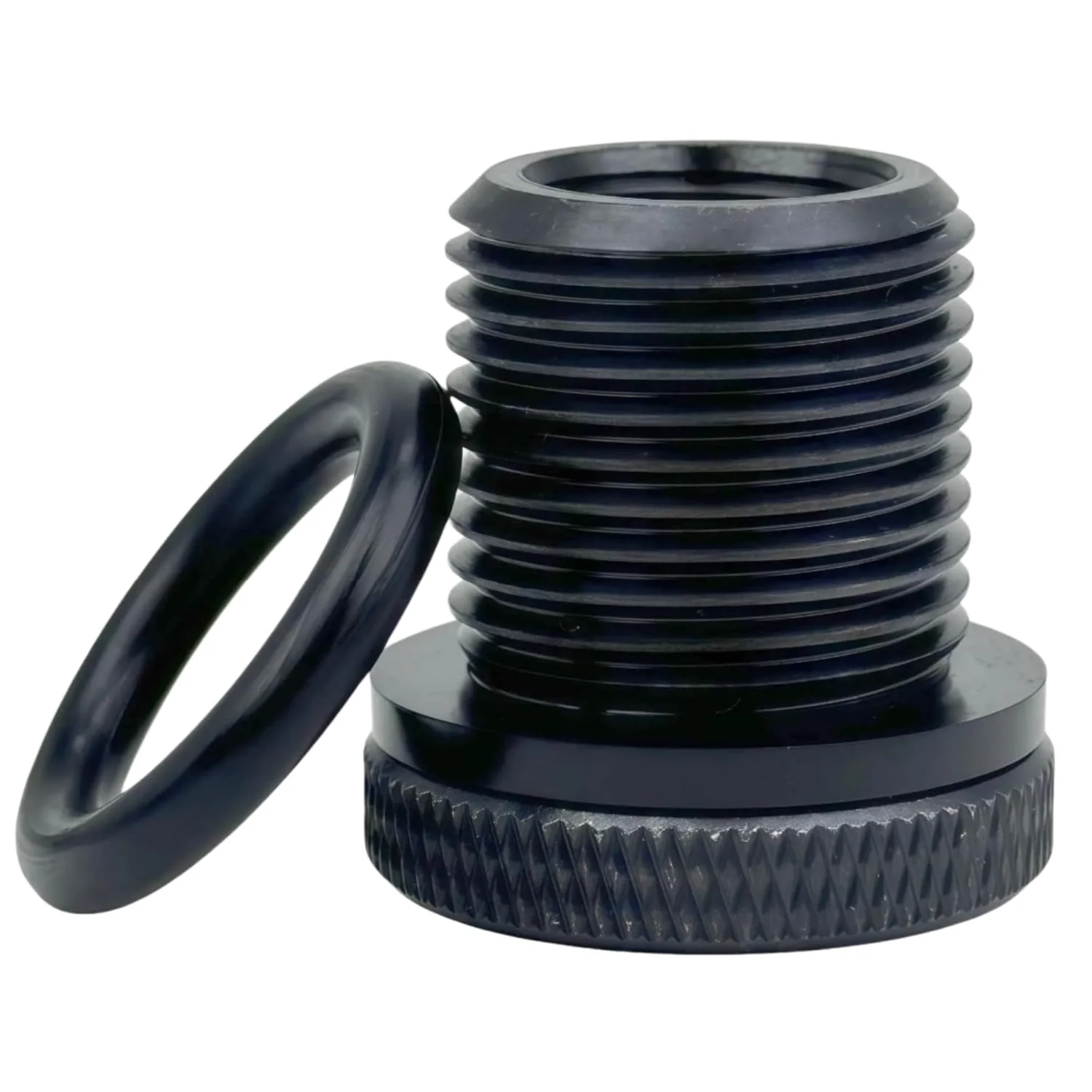 5 Pack Thread Adapters and 10 PCS Washers, 1/2 * 28-3/4 * 16, Black Durable black-4 - Image 7