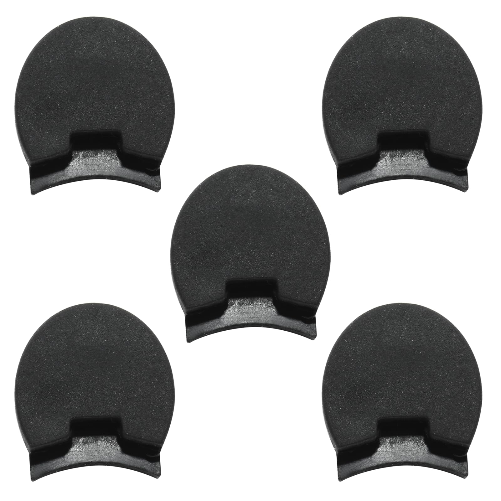 5 Pcs Silicone Clarinet Oboe Thumb Rest Cushion, Thumb Protector for Most Clarinet, Black