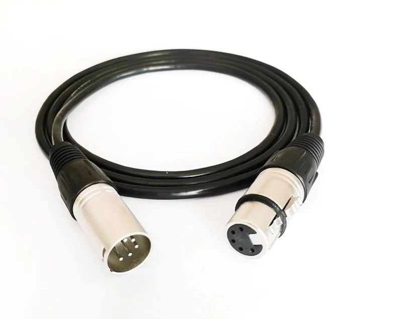 5 Pin XLR Connector, XLR Microphone Cable, Balanced Male to Female Connections for Microphone and Audio Interface (10 Meter/32.8Ft) 5 Pin 10 Meter - Image 3