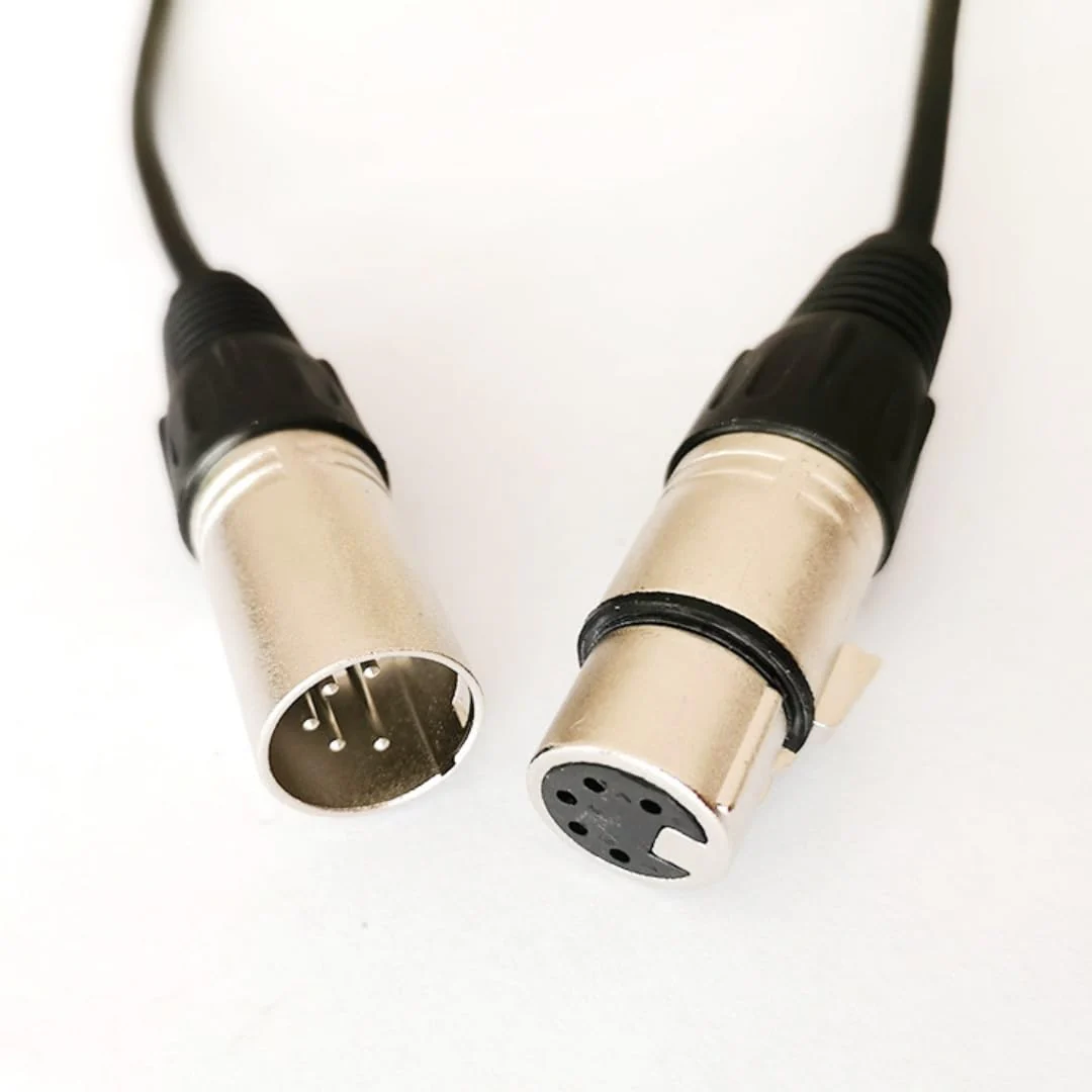 5 Pin XLR Connector, XLR Microphone Cable, Balanced Male to Female Connections for Microphone and Audio Interface (10 Meter/32.8Ft) 5 Pin 10 Meter - Image 4
