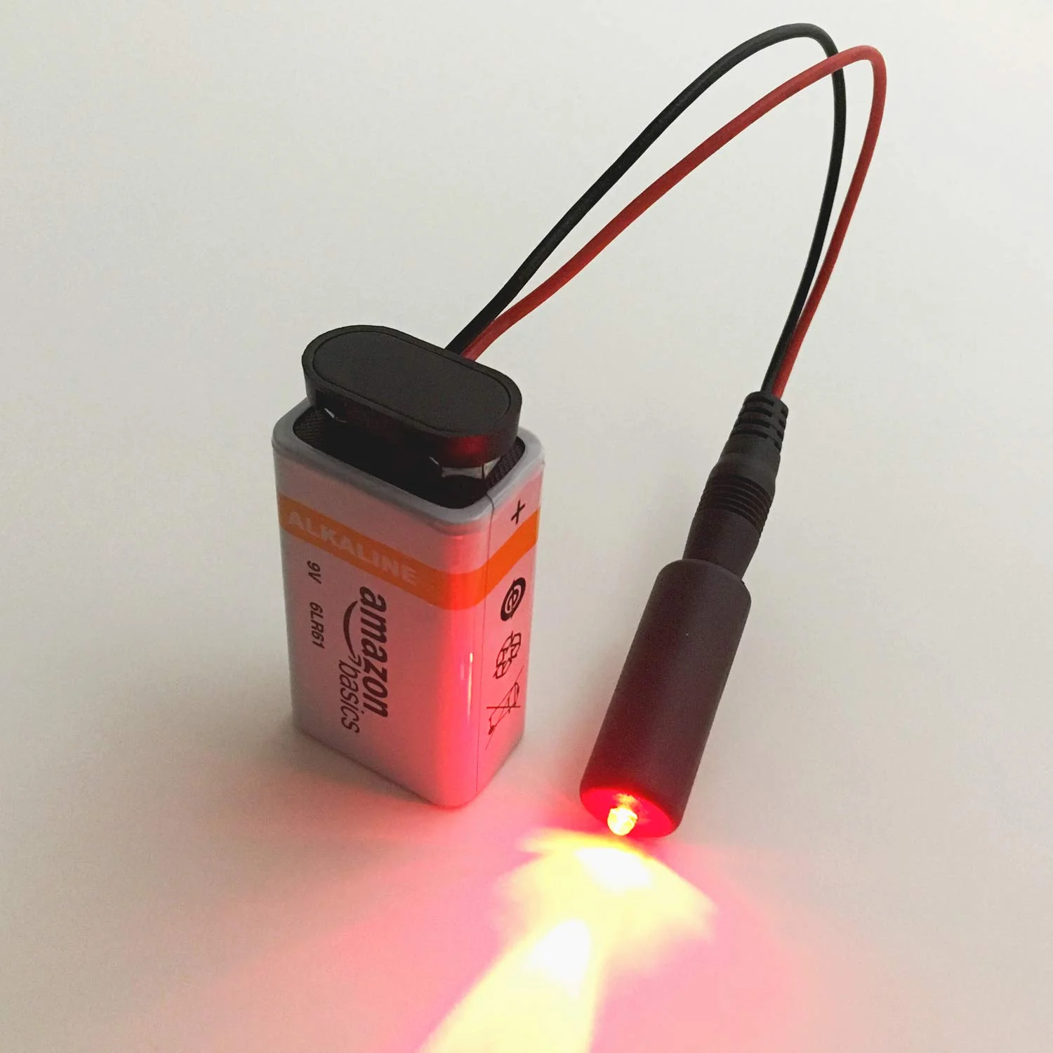 5 red and 5 Green Micro Effects Lights for Christmas Props Theatrical Costumes 9 Volt led Spotlight - Image 2