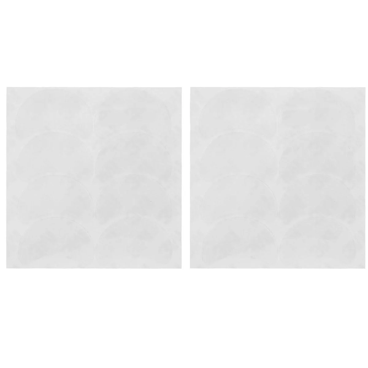 5 Sheets - 40 Pcs Flute Mouthpiece Pads Cushions Flute Non Slip Lip Pad Flute Protection Mouthpiece Patches Flute Anti Slip Lip Patch Flute Maintenance Tool Flute Accessories - Image 2