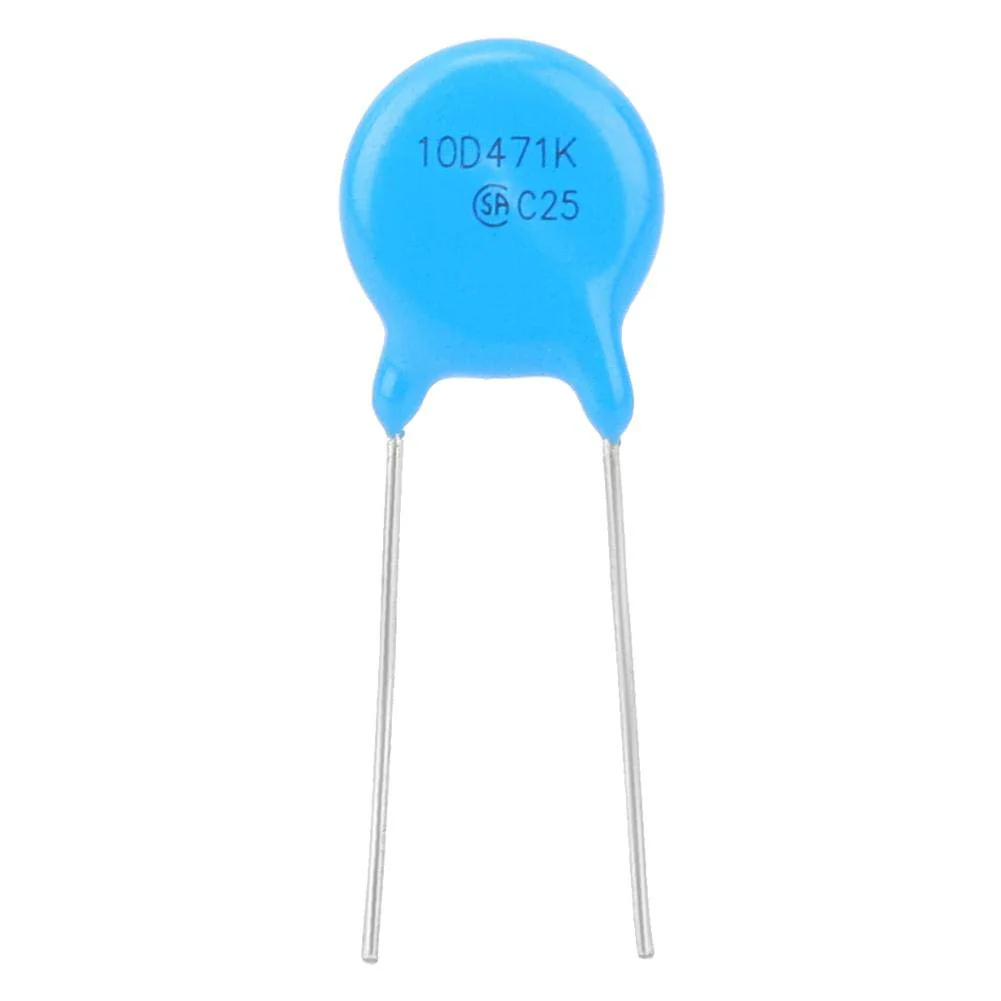 50pcs 10D471K Varistors, 10K471 10 mm Diameter 470 V Inline High Quality Varistors Electronic Component, Varistors Electronic Component