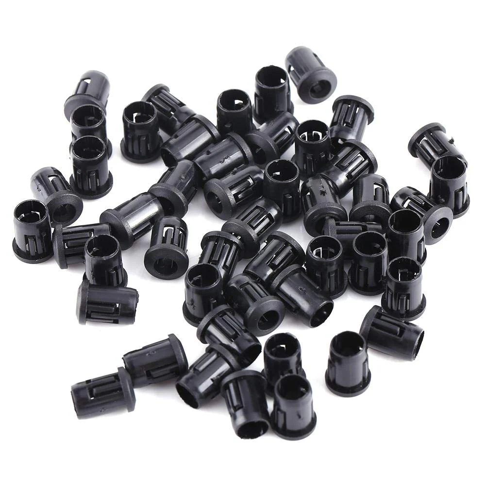 50pcs Diode Holder 5 mm LED Lamp Holder Diode Holder Light Emitting Diode Holder Clip 5mm