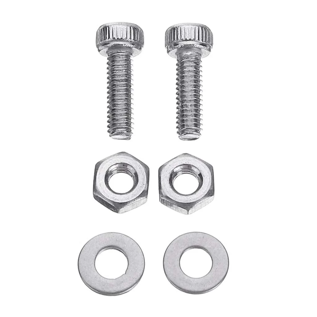 50pcs M2.5 Universal-Turntable Headshell Cartridge Mounting Kit Stainless Steel Bolts Screws Set For Case Tools - Image 3