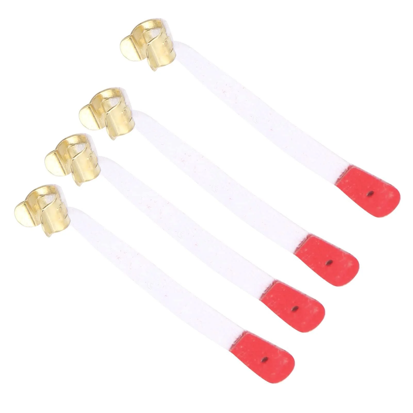 50Pcs Piano Bridle Straps Replacement Piano Spring Clips Repair Parts 75x5mm/ 3 x 0.2inch Bridle Tape White And Red PianoAccessories - Image 8