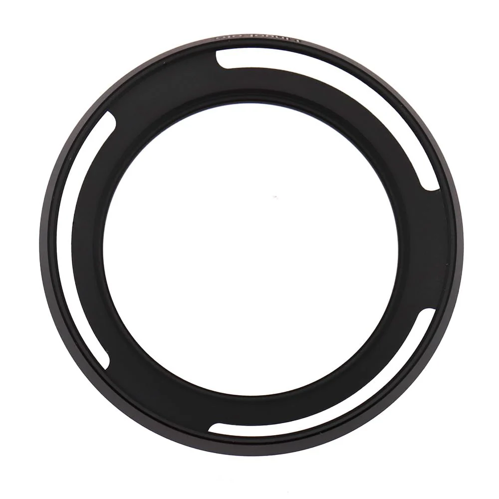 58mm Hollow Lens Hood 58mm Screw in Curved Vented Lens Hood 58mm Metal Lens Hood for 58mm Lens Hood Wide(Black) - Image 5