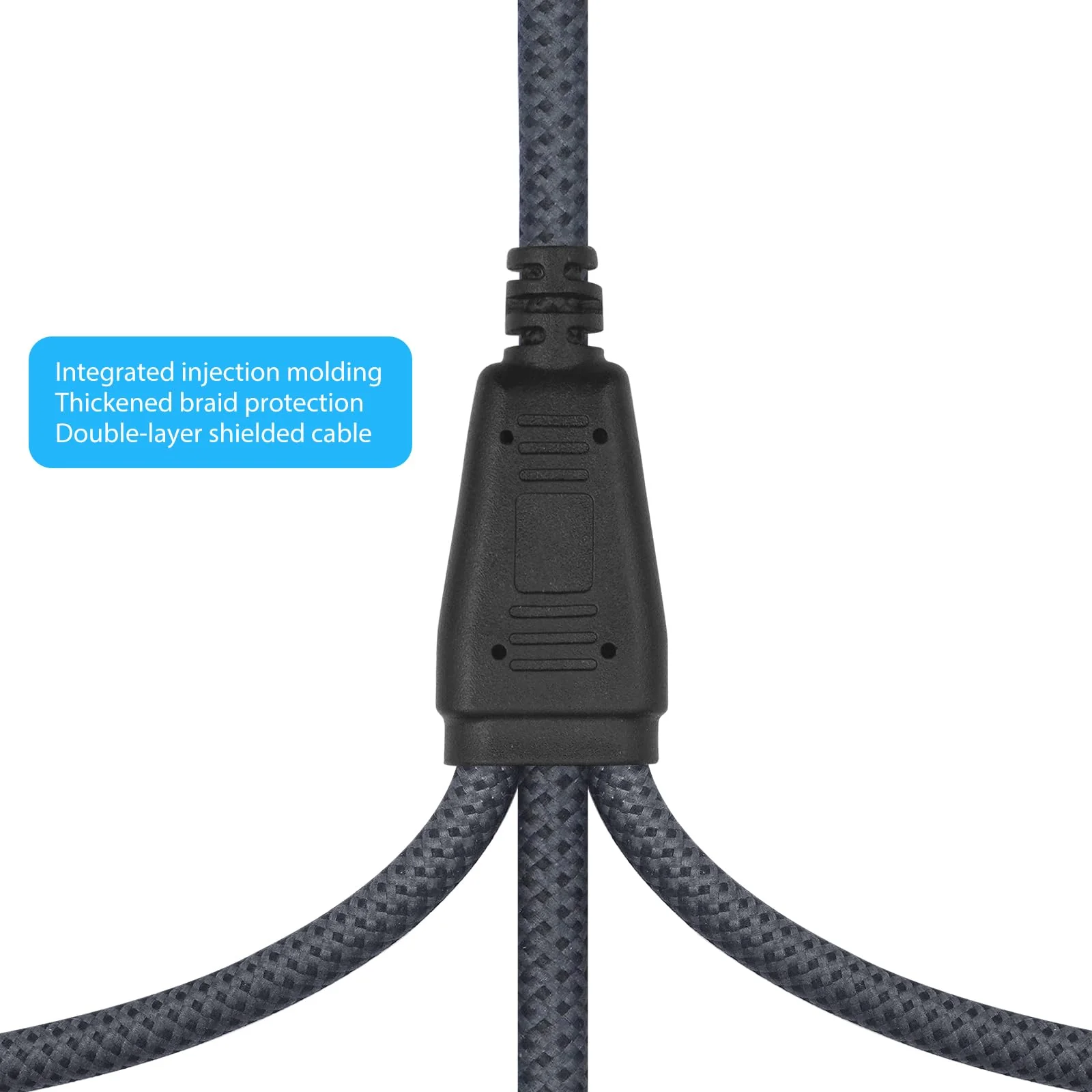 5FT XLR 1 Female to 3 Male Y Splitter Cable,3 Way XLR Splitter Balance 1 Female to 3 Male Audio Cable for Mixer Microphone-One Microphone Connects 3 interfaces 1 Pack 5Feet XLR 1 F To 3 M - Image 7