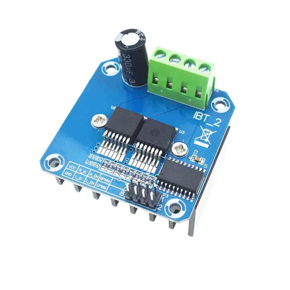 5pcs BTS7960 43A H-bridge Double Motor Driver Module IBT-2 - Image 3