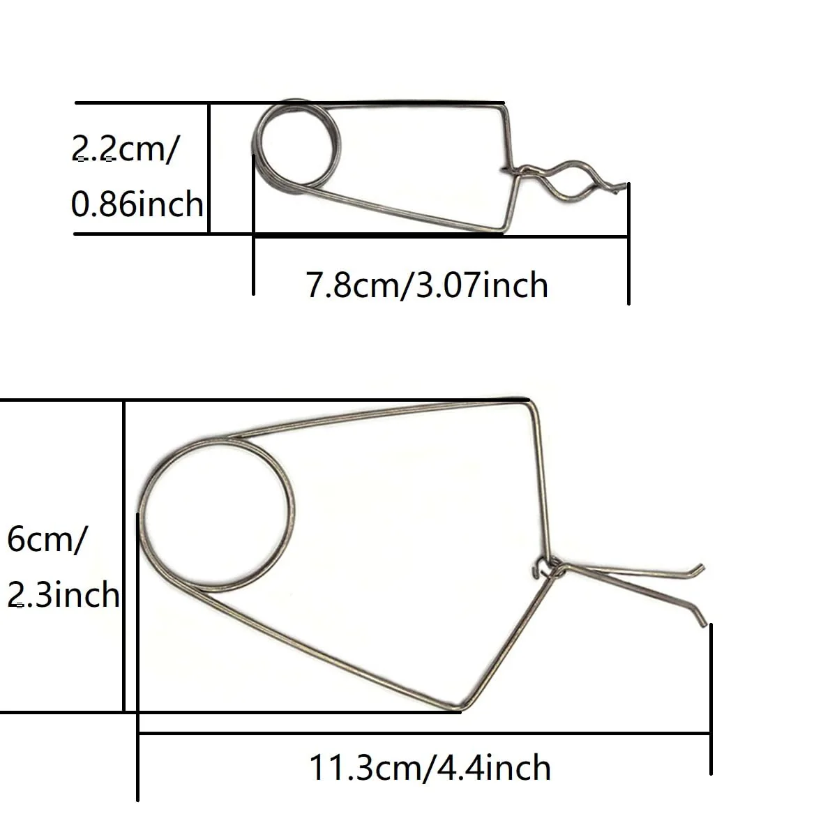 5Pcs Flute Pad Clips Welding Clamps Set Metal Flute Repair Clips 3Pcs Wind Instrument Welding Clips and 2Pcs Wind Instrument Indentation Clip for Trumpet Sax Clarinet Oboe Maintenance Tool - Image 6