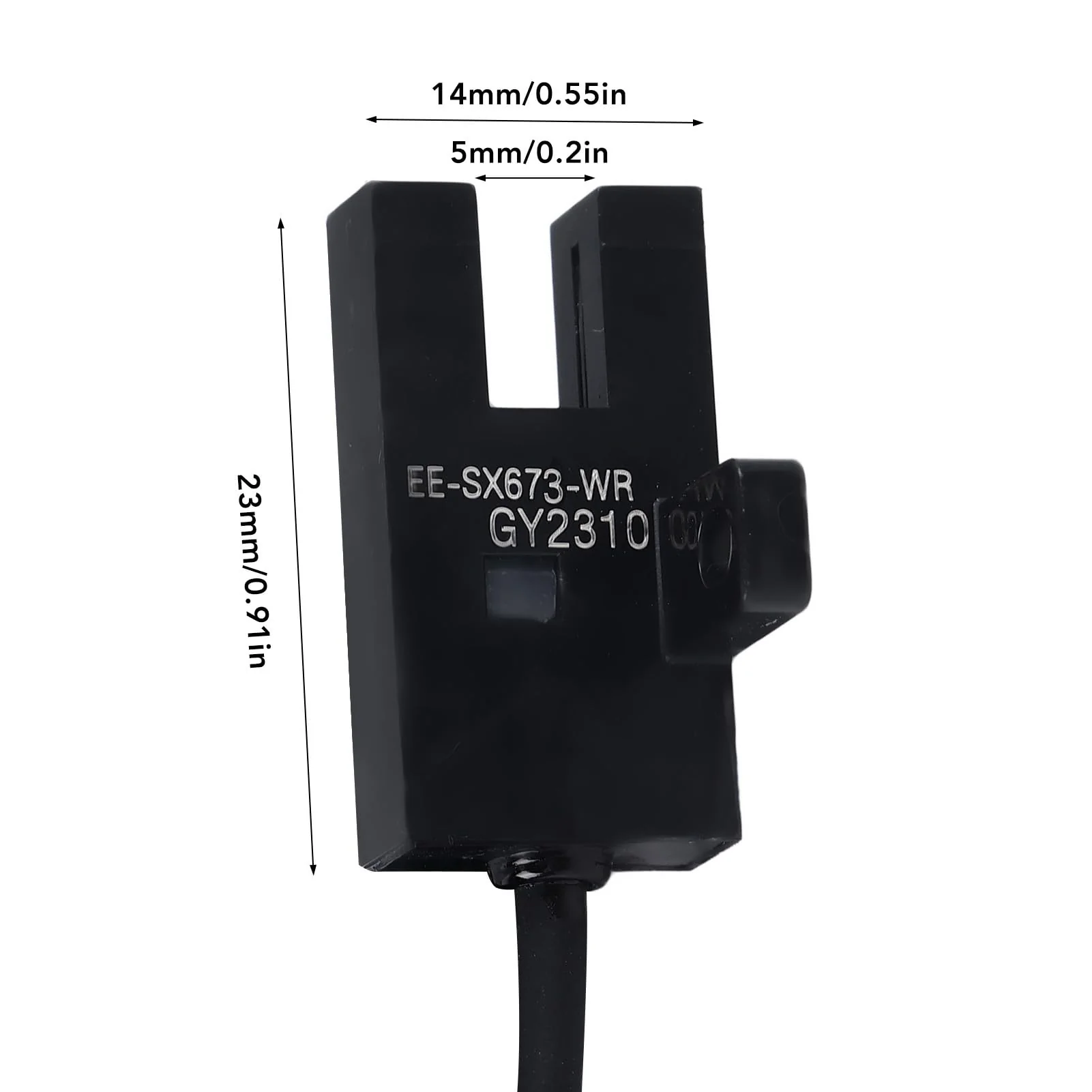5pcs U Shape Photocell Sensor Switch Slot Type Photoelectric Sensor Switch 5mm Detection Distance DC5-24V - Image 2