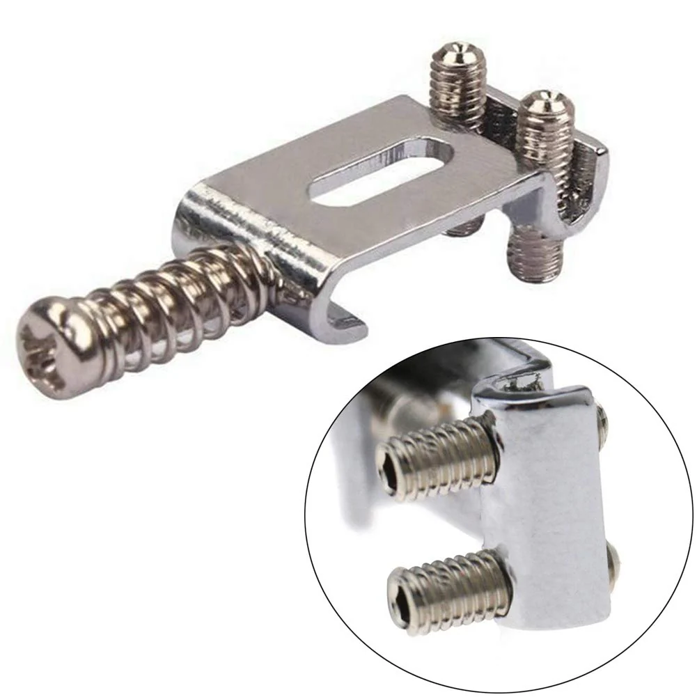 6 Pack Roller Tremolo Bridge Saddles for Strat Stratocaster and Tele Telecaster Electric Guitars, Nickel Silver - Image 4