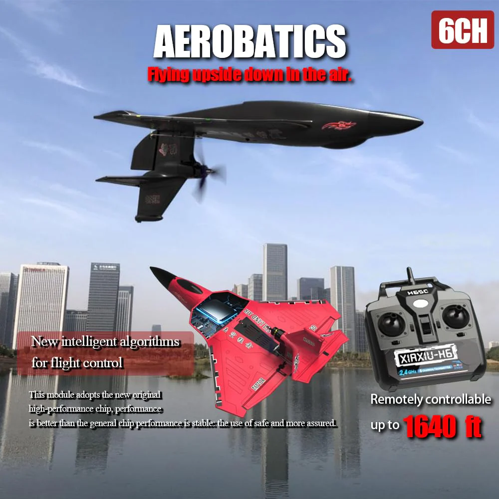 6CH 2.4GHz R/C Transmitter for H650 R/C Airplanes - Image 5