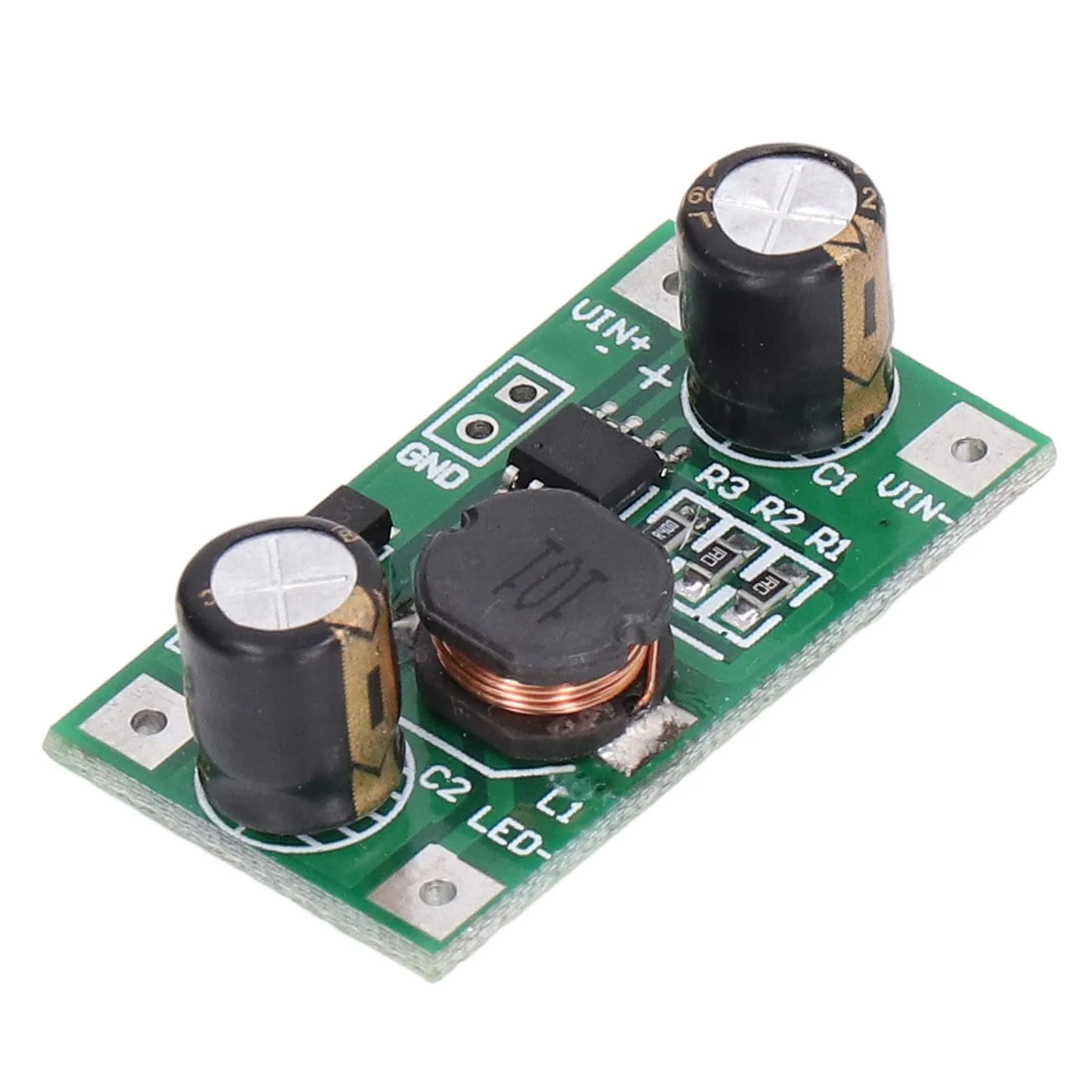 6pcs PWM Dimmable LED Driver Module 700mA Constant Current Controller DC 5-35V Input Voltage for 2W/3W LED Modules, Default