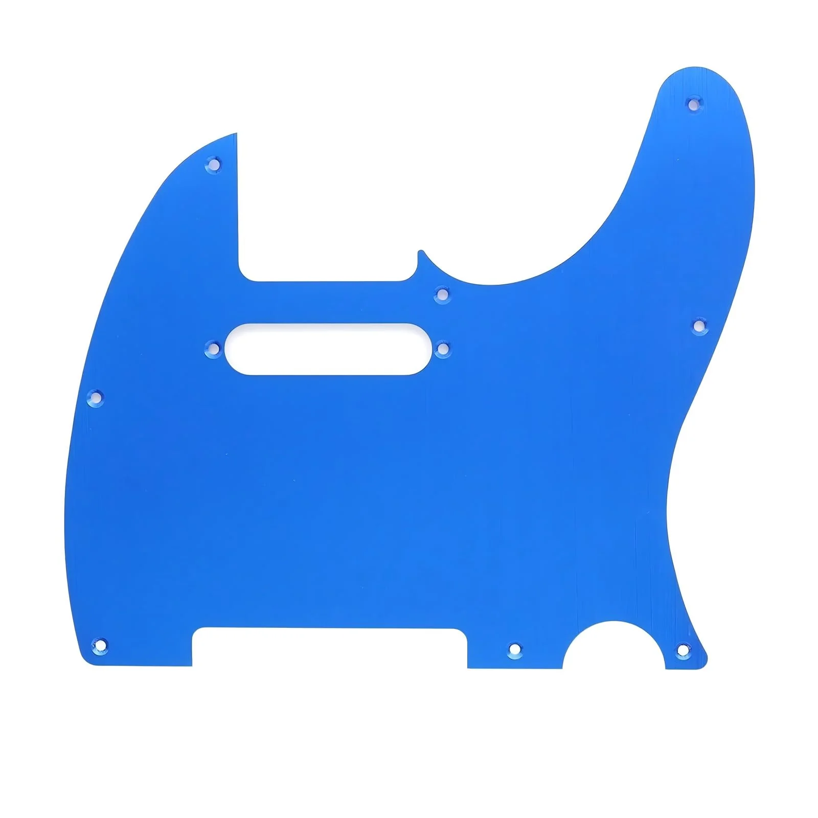 8 Hole Metal Anodized Aluminum TL Pick Guard Scratch Plate for Telecaster – Fits USA/Mexico Tele Style Durable Scratch Plate for Electric Guitar (Blue) Blue