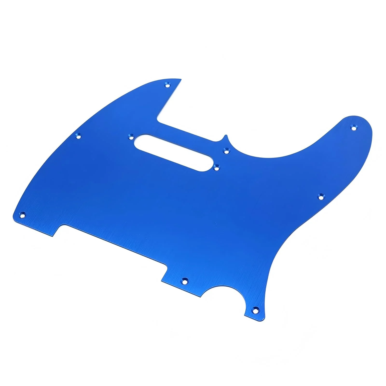 8 Hole Metal Anodized Aluminum TL Pick Guard Scratch Plate for Telecaster – Fits USA/Mexico Tele Style Durable Scratch Plate for Electric Guitar (Blue) Blue - Image 3