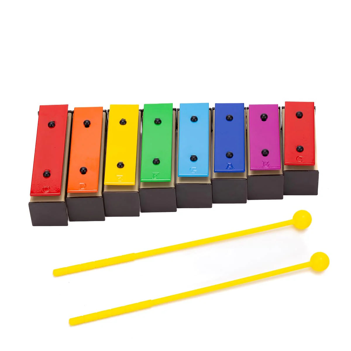 8 Notes Xylophone Glockenspiel for Kids and Toddlers, Colorful Resonator Bells with Great Sounds, Educational Preschool Music Learning for Children - Image 3