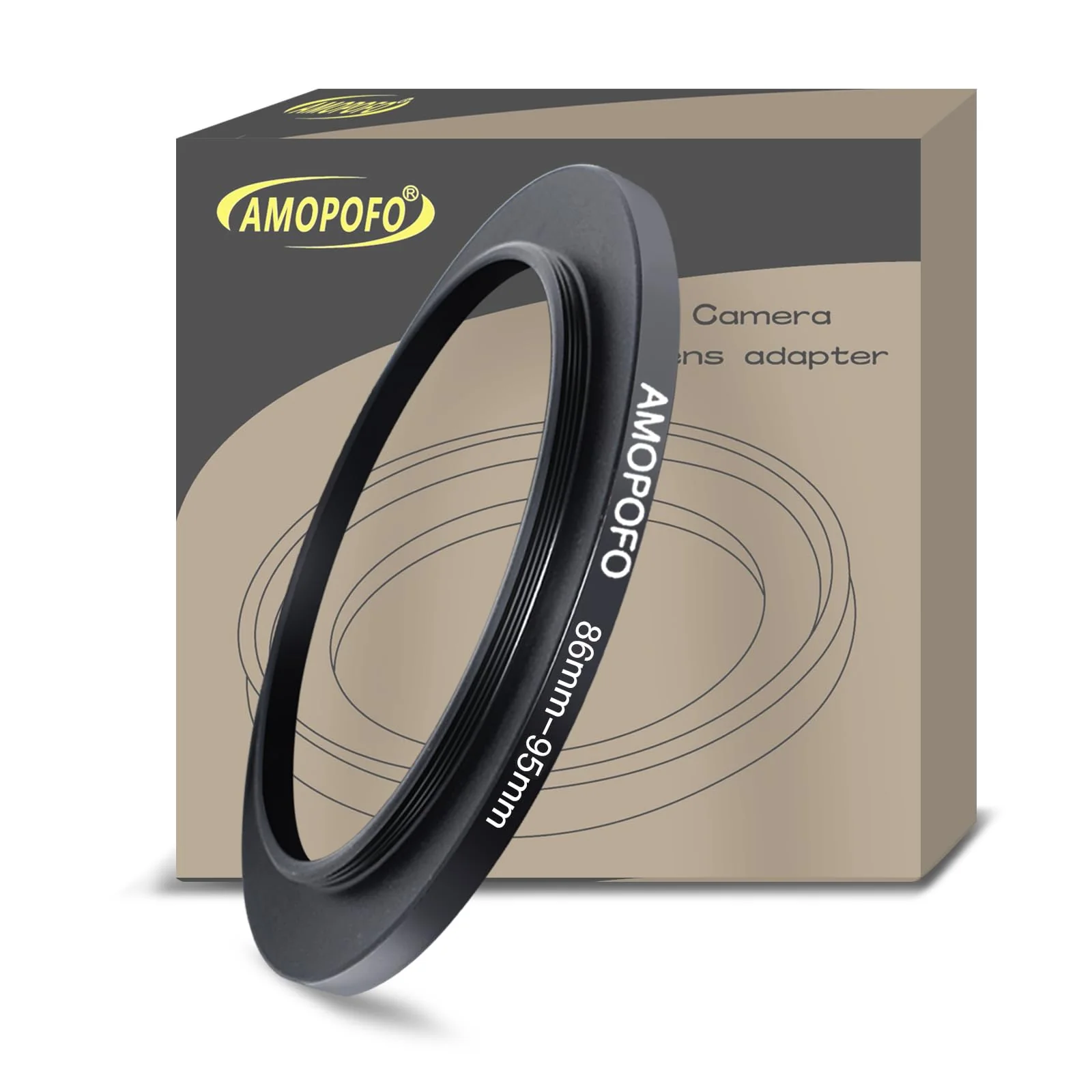 86mm to 95mm Step-Up Ring Filter adapter/86mm to 95mm Camera Filter Ring for 95 mm UV,ND,CPL,Metal Step Up Ring 86mm to 95mm