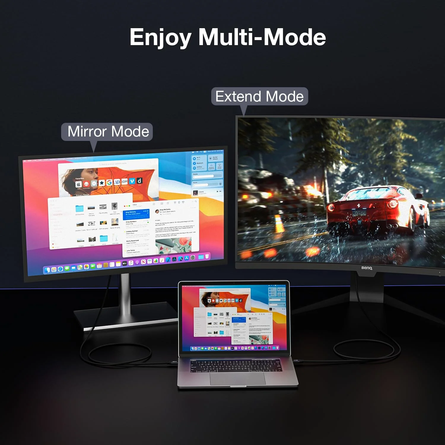 8K@60Hz USB C to DisplayPort 1.4 Adapter and USB C 3.2 Gen2x2 Cable 5FT Suit, Thunderbolt 4 and 5 to DP 1.4 Converter, Compatible with MacBook, iPhone 17/16/15, iPad Pro, S25/S24, Lenovo/HP/Dell/ASUS Adapter + USB C Cable (1.5m) - Image 5