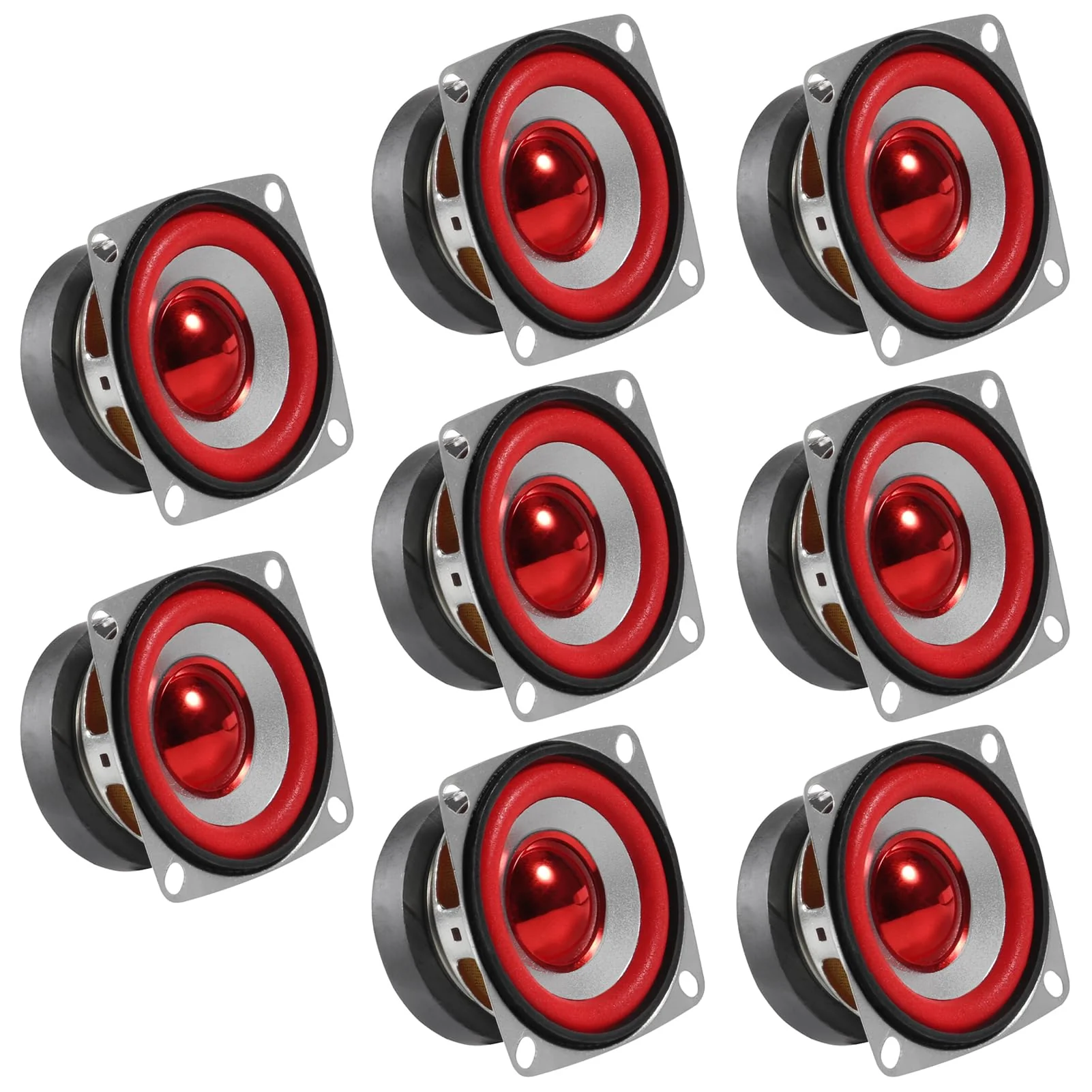 8pcs 4Ohm 5W Full Range Audio Speaker Stereo Woofer Loudspeaker for Arduino Replacement 8pcs