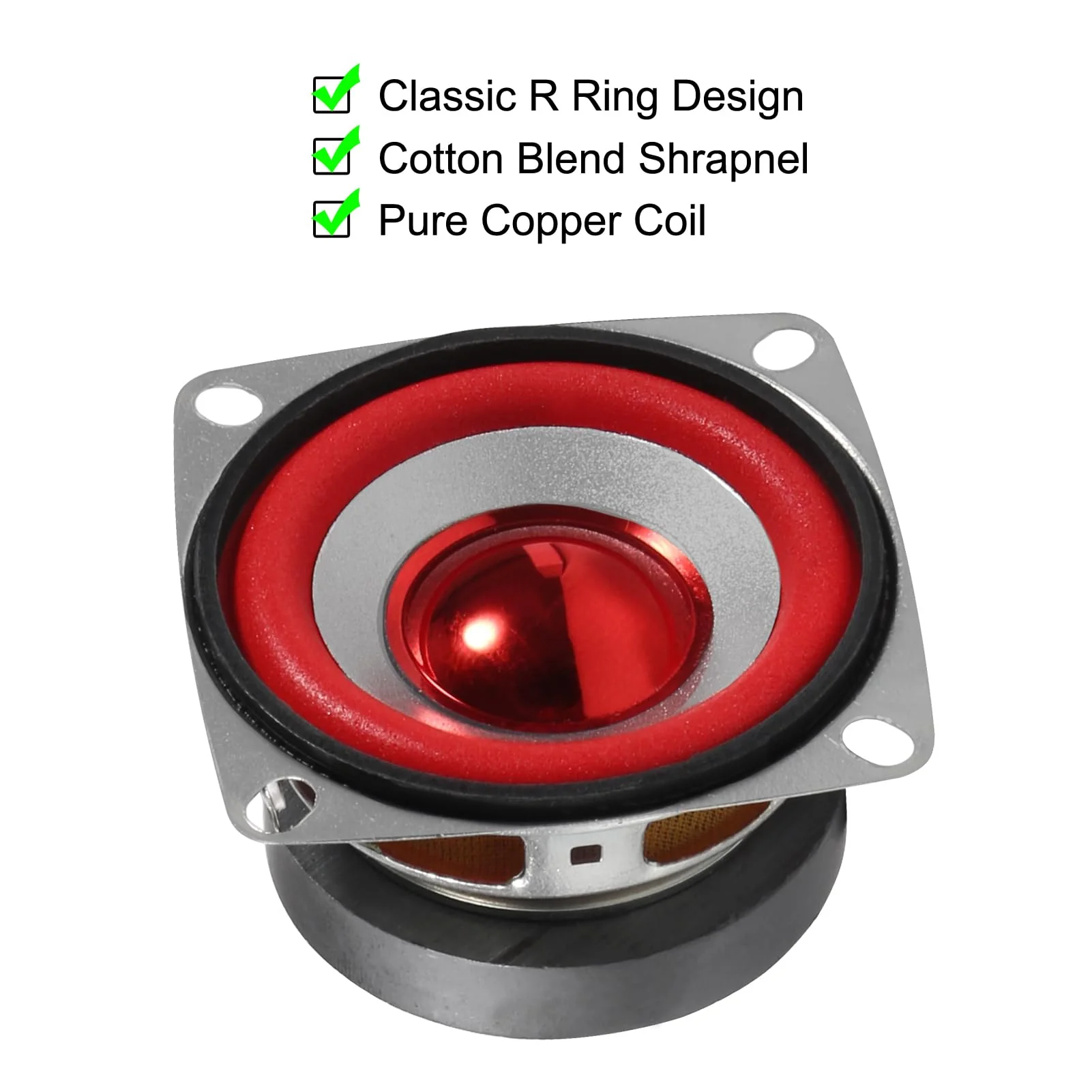 8pcs 4Ohm 5W Full Range Audio Speaker Stereo Woofer Loudspeaker for Arduino Replacement 8pcs - Image 4