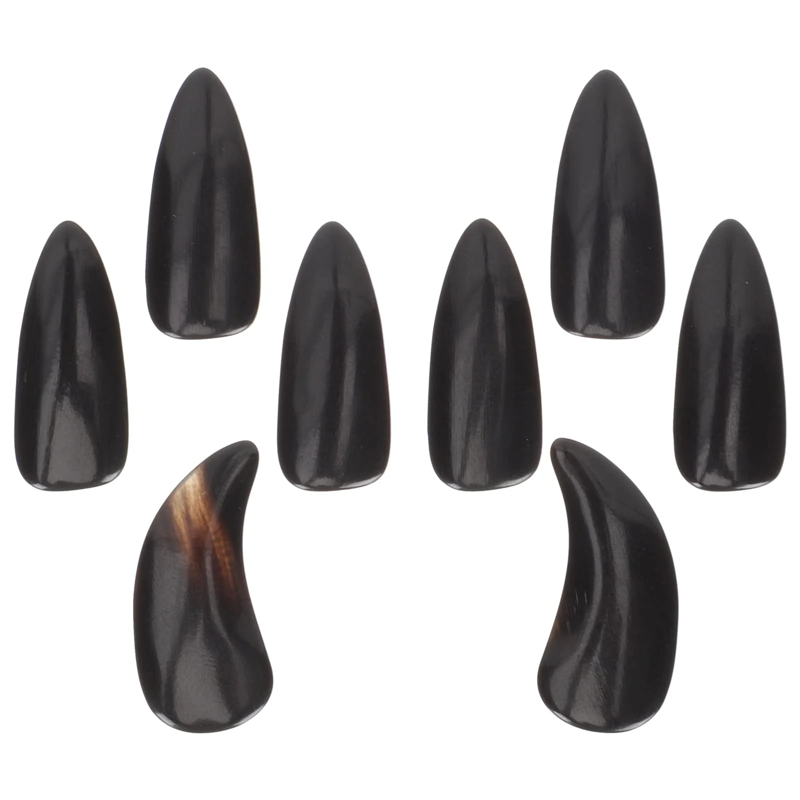 8pcs Guzheng Nails Professional Nail Covers String Instrument Finger Picks
