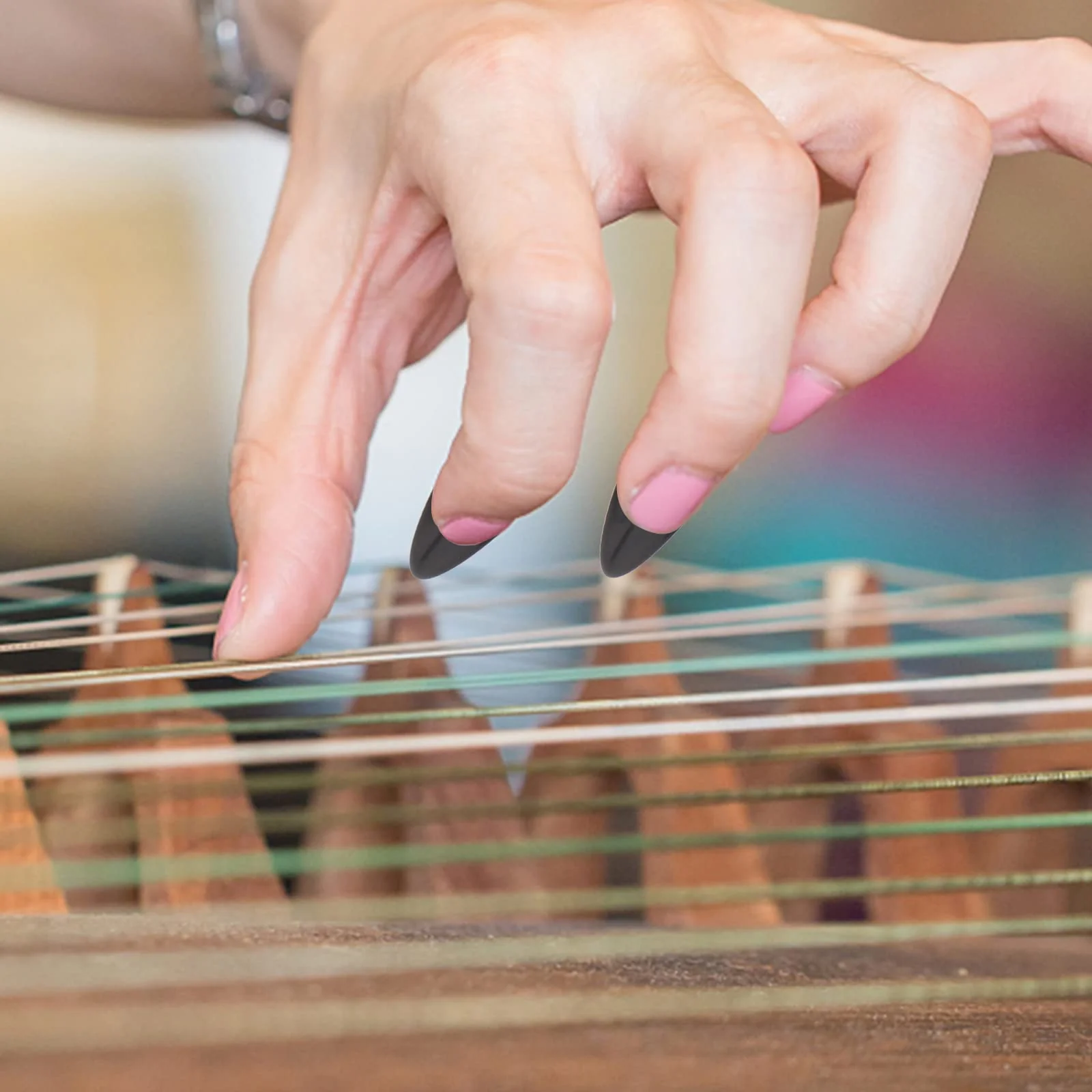 8pcs Guzheng Nails Professional Nail Covers String Instrument Finger Picks - Image 6