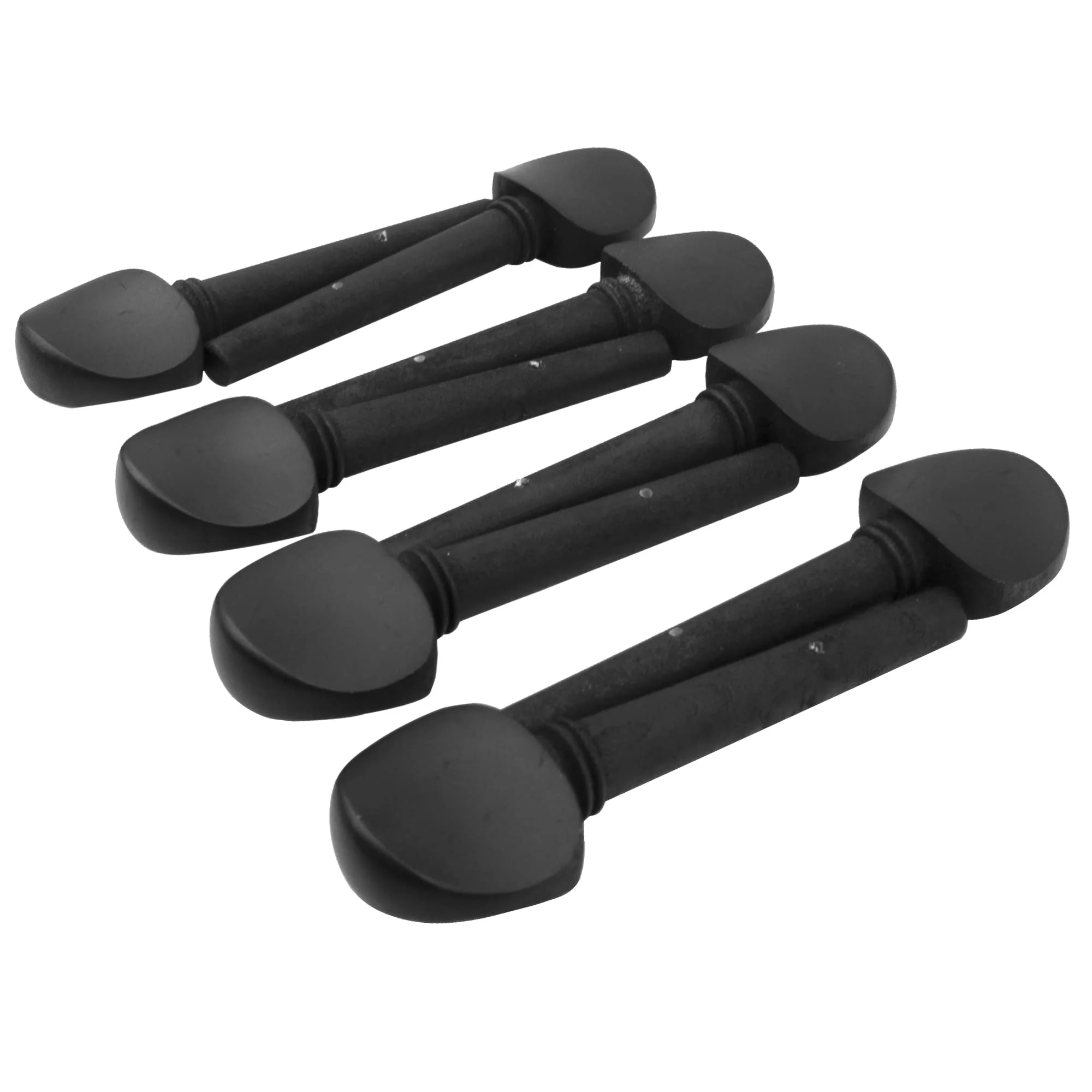 8Pcs Yootones 3/4 Wooden Cello Tuning Tuner Pegs With Predrilled Compatible with Cello Musical Instruments Accessories (3/4, Black) - Image 4