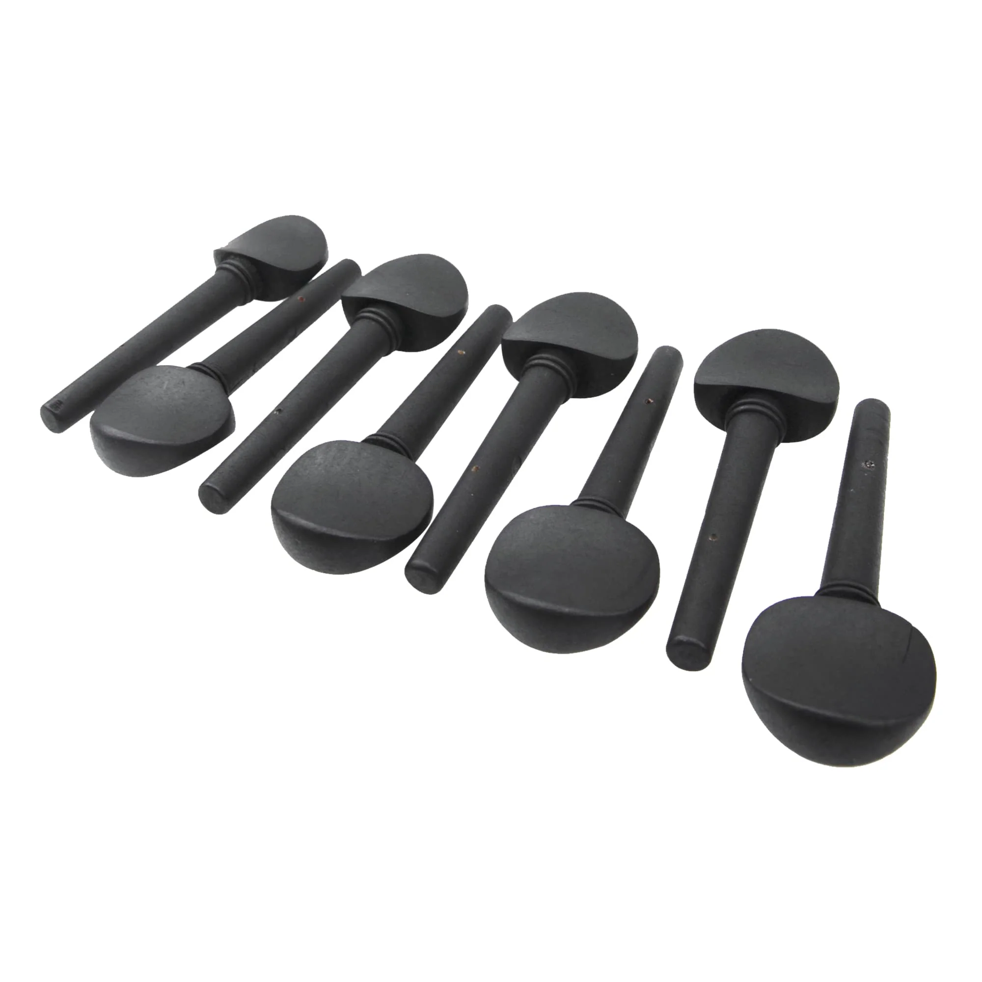 8Pcs Yootones 4/4 Wooden Cello Tuning Tuner Pegs With Predrilled Compatible with Cello Musical Instruments Accessories (4/4, Black) - Image 3