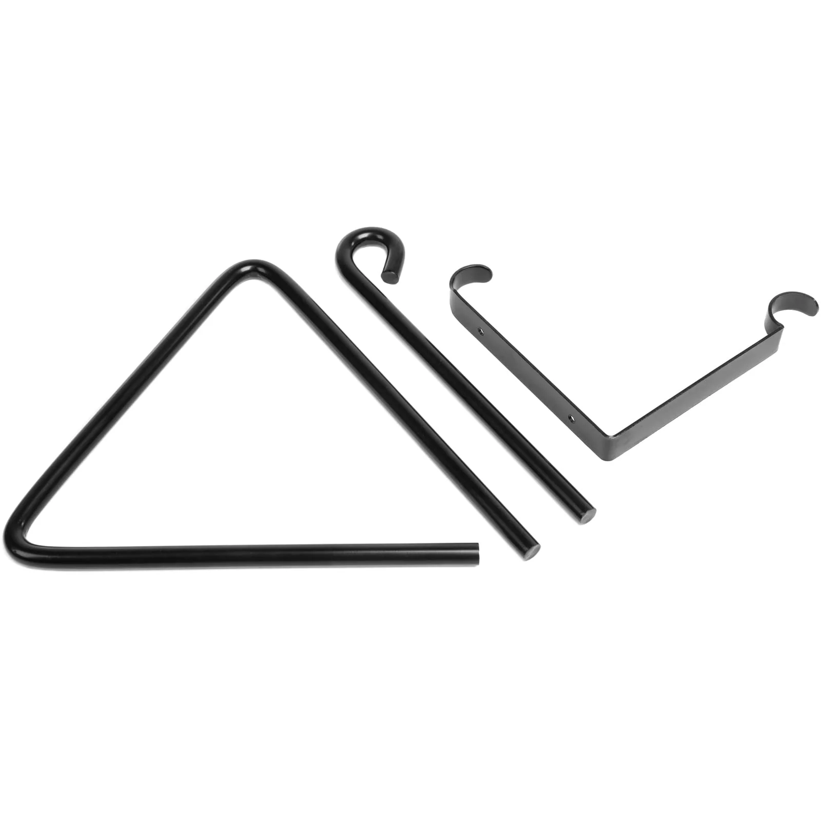9 Inch Triangle Dinner Bell Hunging Bell Percussion Triangle bell With Striker outdoor bell Wall outside Bell Bracket Mounts indoor Steel Bell - Image 6