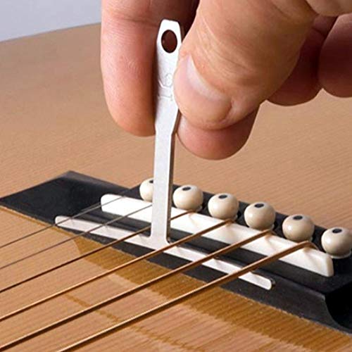 9 Pcs Understring Radius Gauge, Universal Guitar Gauge for Guitar Bass Bridge Fingerboard Saddle 7.25~20 Playing Accessories - Image 4