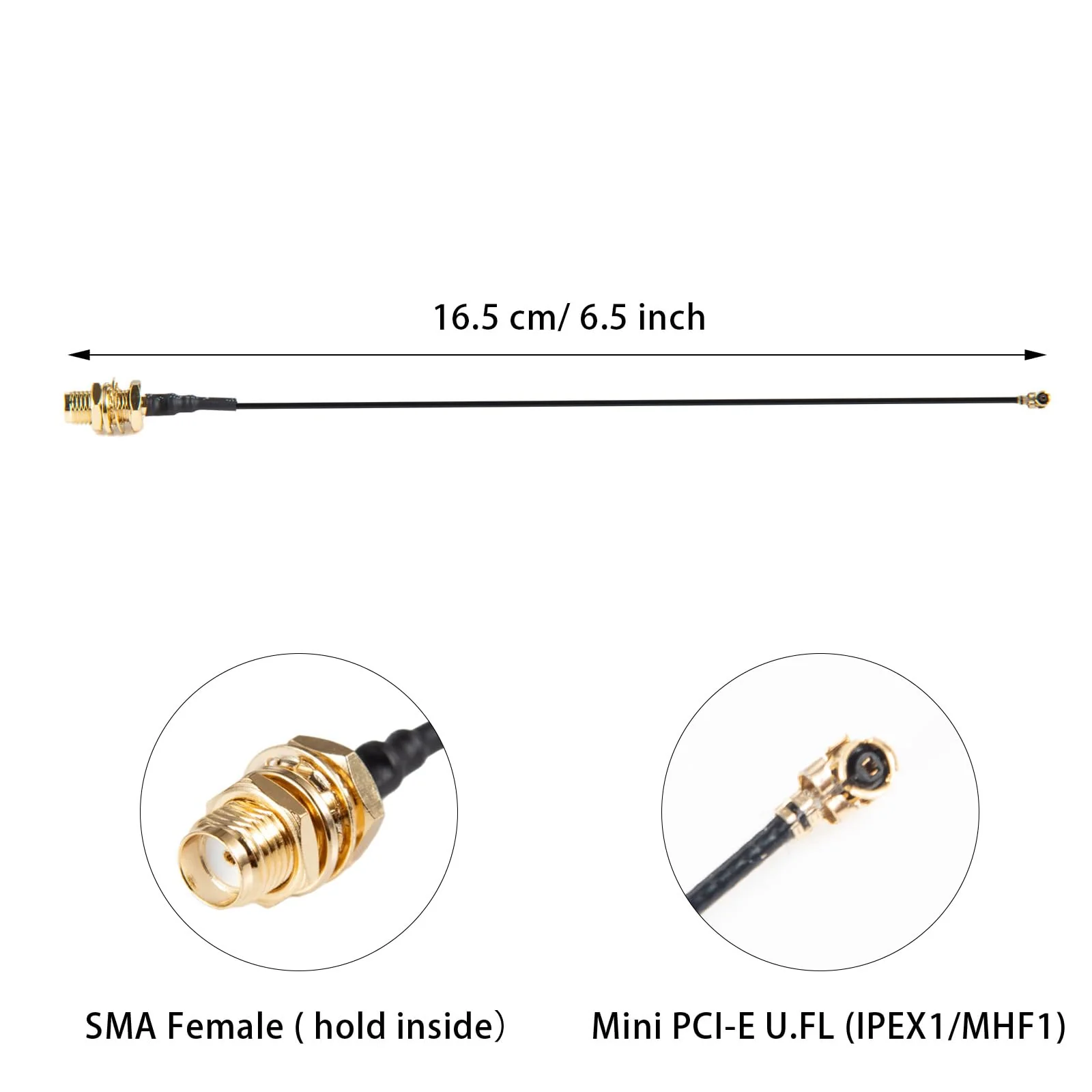 915MHz LoRa Antenna with SMA Male Connector for Meshtastic LORA32 915MHz ESP32 LoRa OLED Board + 15cm IPEX Extension Cable（2 Sets）, Eifagur - Image 3