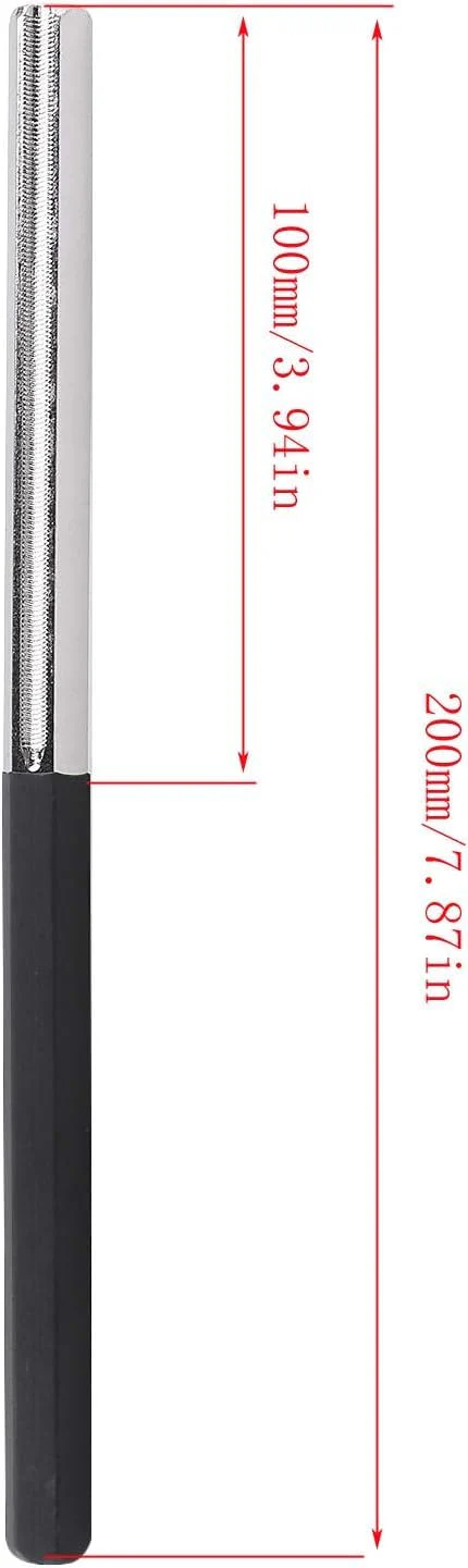 A-xctoe Guitar Fret Dressing Crowning File Narrow/Medium/Wide 3 Edge Guitar Repairing Tool with Rubber Handle - Image 5