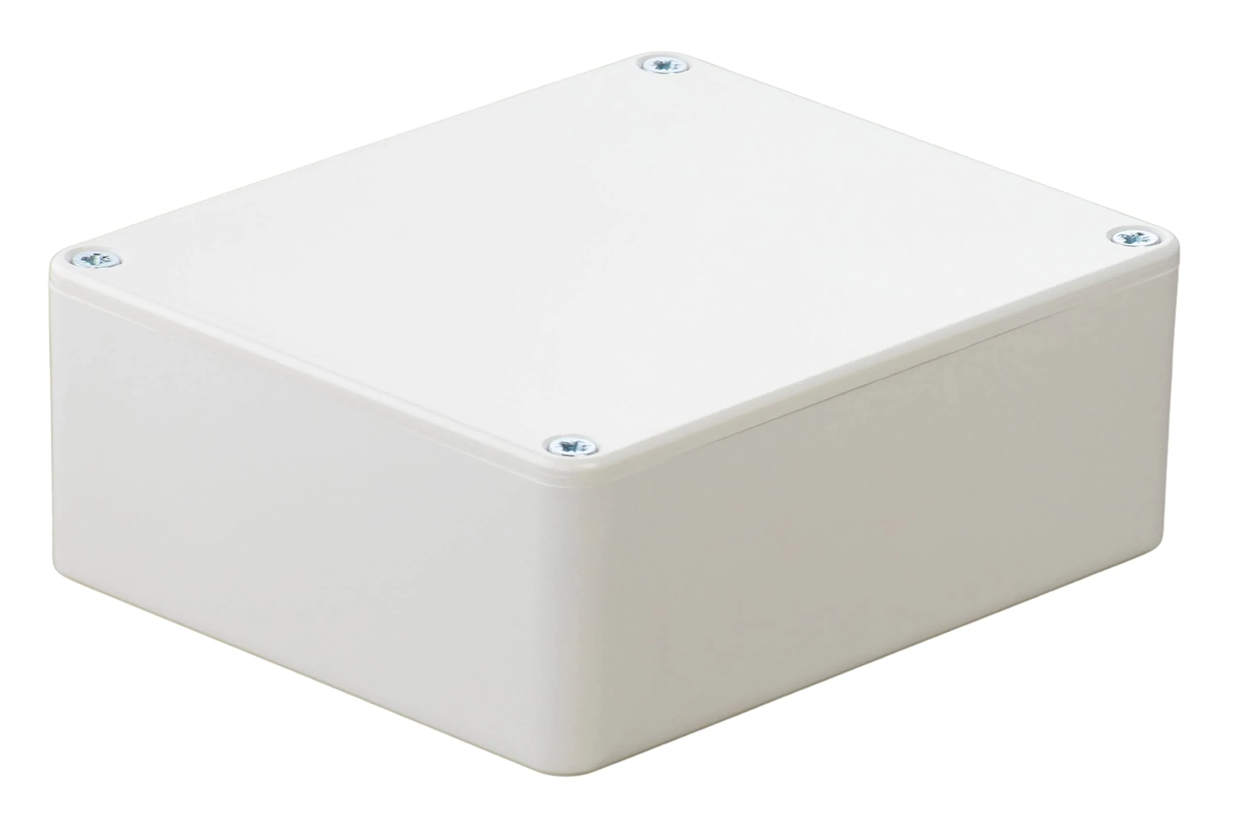 ABS plastic housing with lid, multi-purpose housing, module housing. White MB2: 100 X 76 X 40 mm